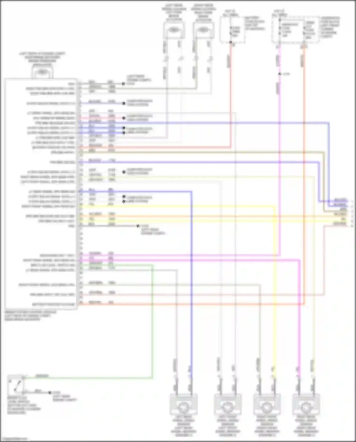 Wiring diagram computer data lines system for Chevrolet TrailBlazer II facelift (2017-2024) (21 of 104)