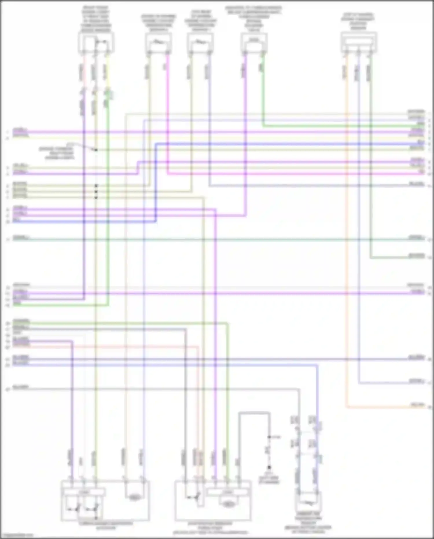 Wiring diagram engine coolant temperature sensor 2 for Chevrolet TrailBlazer II facelift (2017-2024) (3 of 3)