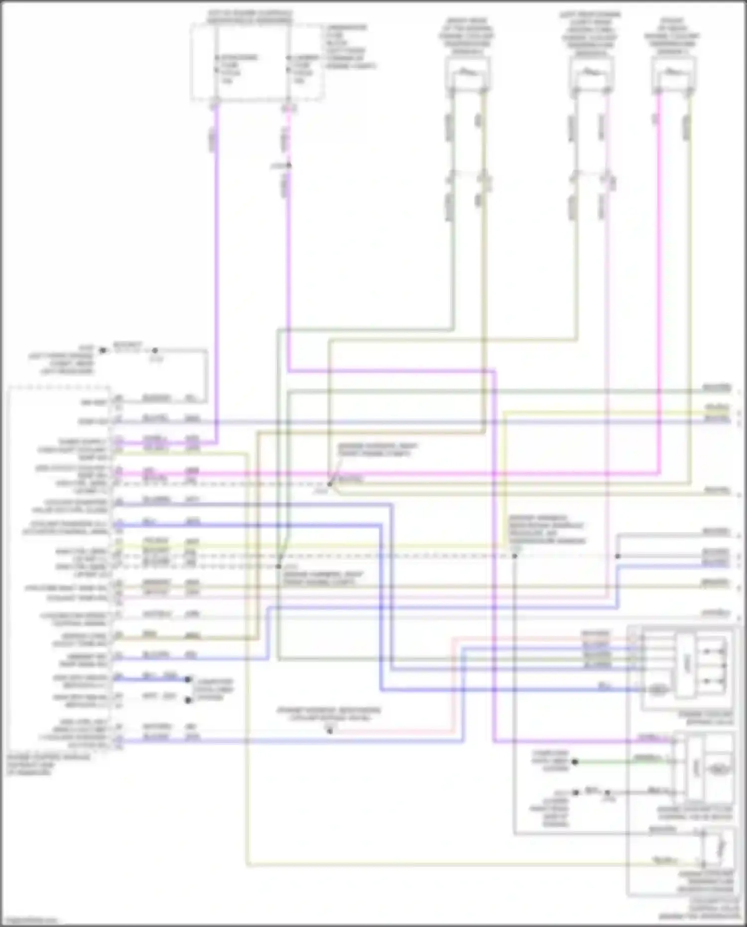 Wiring diagram engine coolant temperature sensor 6 for Chevrolet TrailBlazer II facelift (2017-2024) (1 of 3)