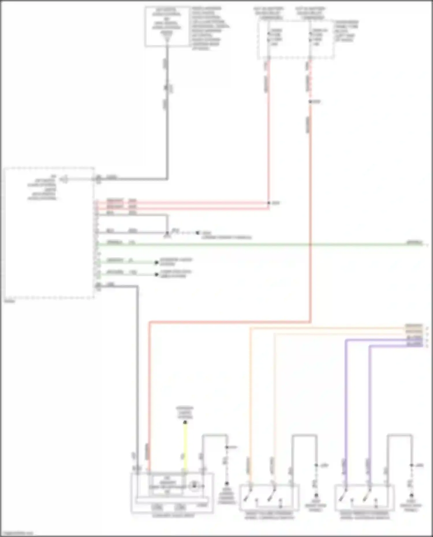 Wiring diagram grn/blk for Chevrolet TrailBlazer II facelift (2017-2024) (43 of 47)