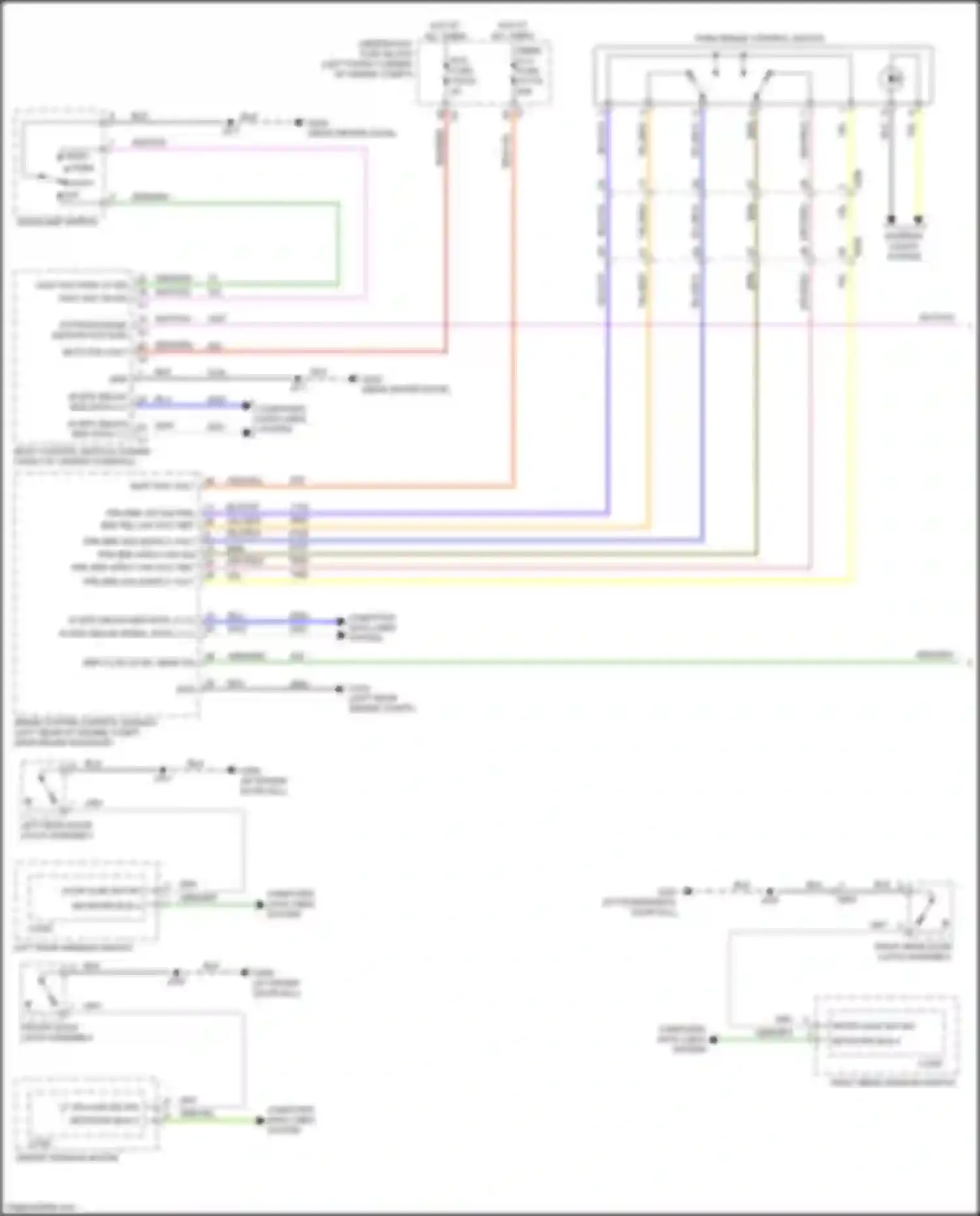 Wiring diagram grn/yel for Chevrolet TrailBlazer II facelift (2017-2024) (49 of 57)