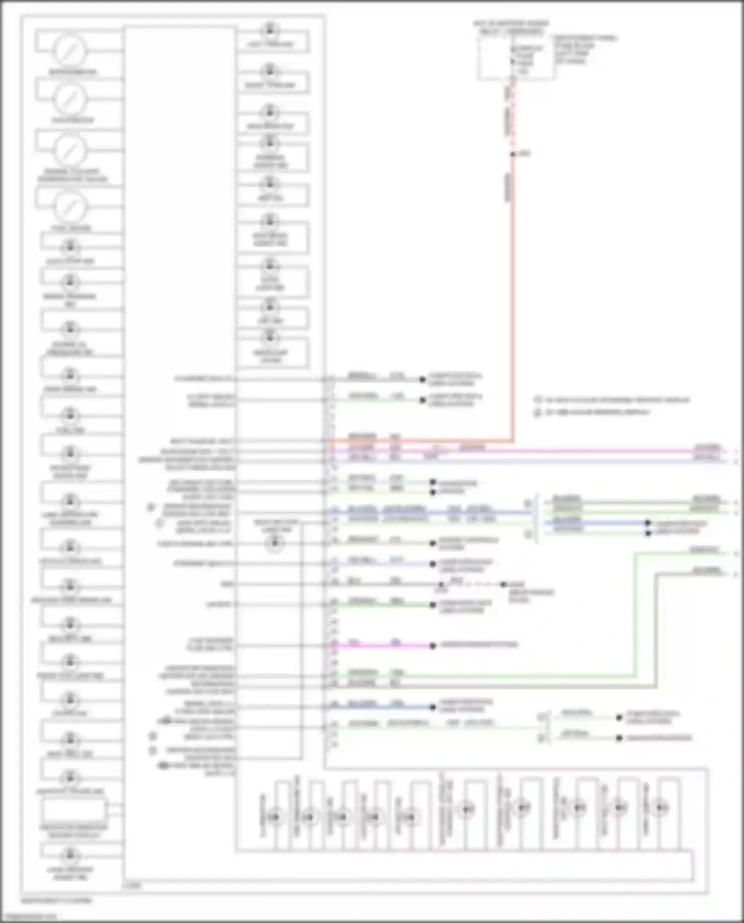 Wiring diagram headlamp on ind for Chevrolet TrailBlazer II facelift (2017-2024) (1 of 1)