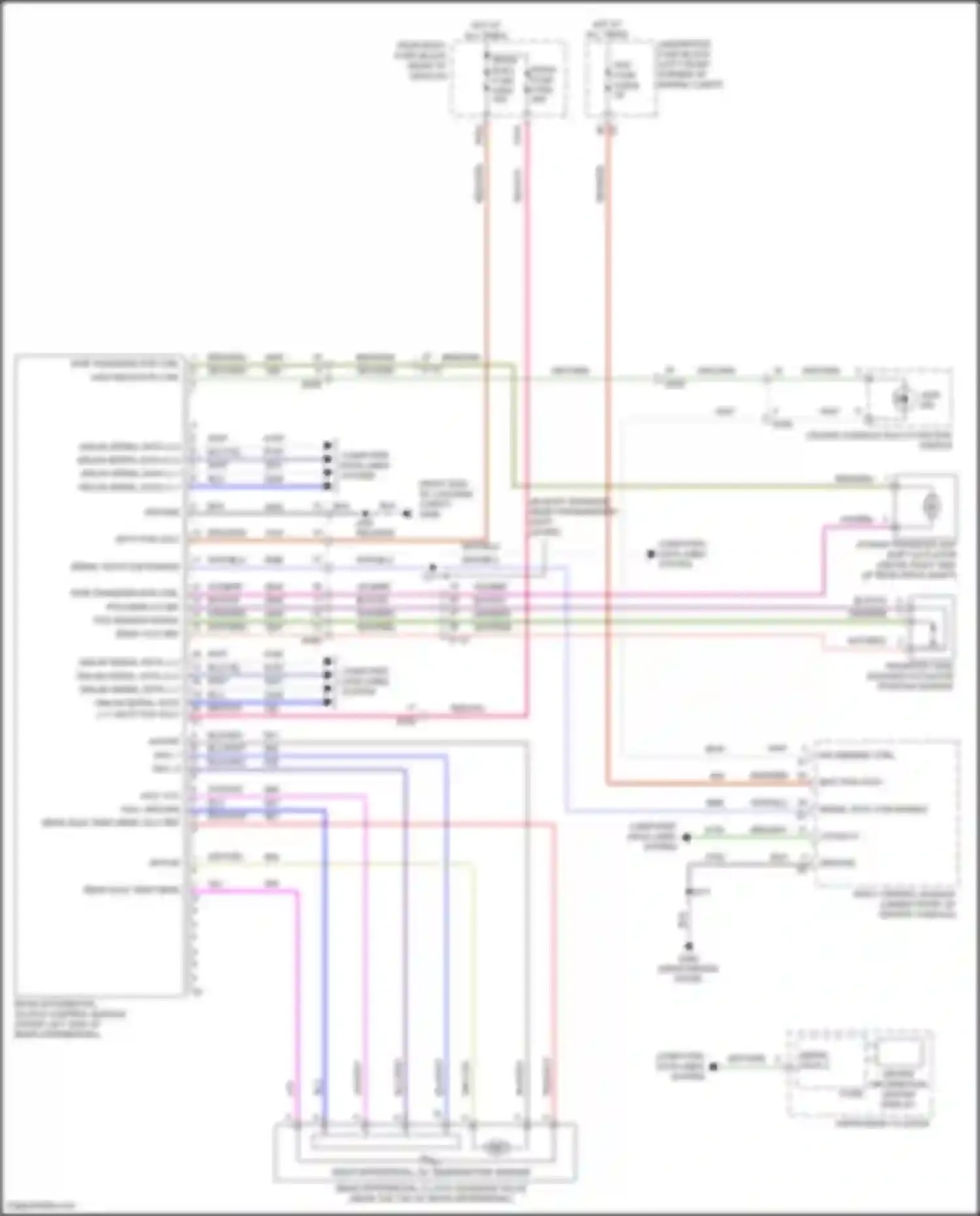 Wiring diagram sens volt ref for Chevrolet TrailBlazer II facelift (2017-2024) (1 of 2)