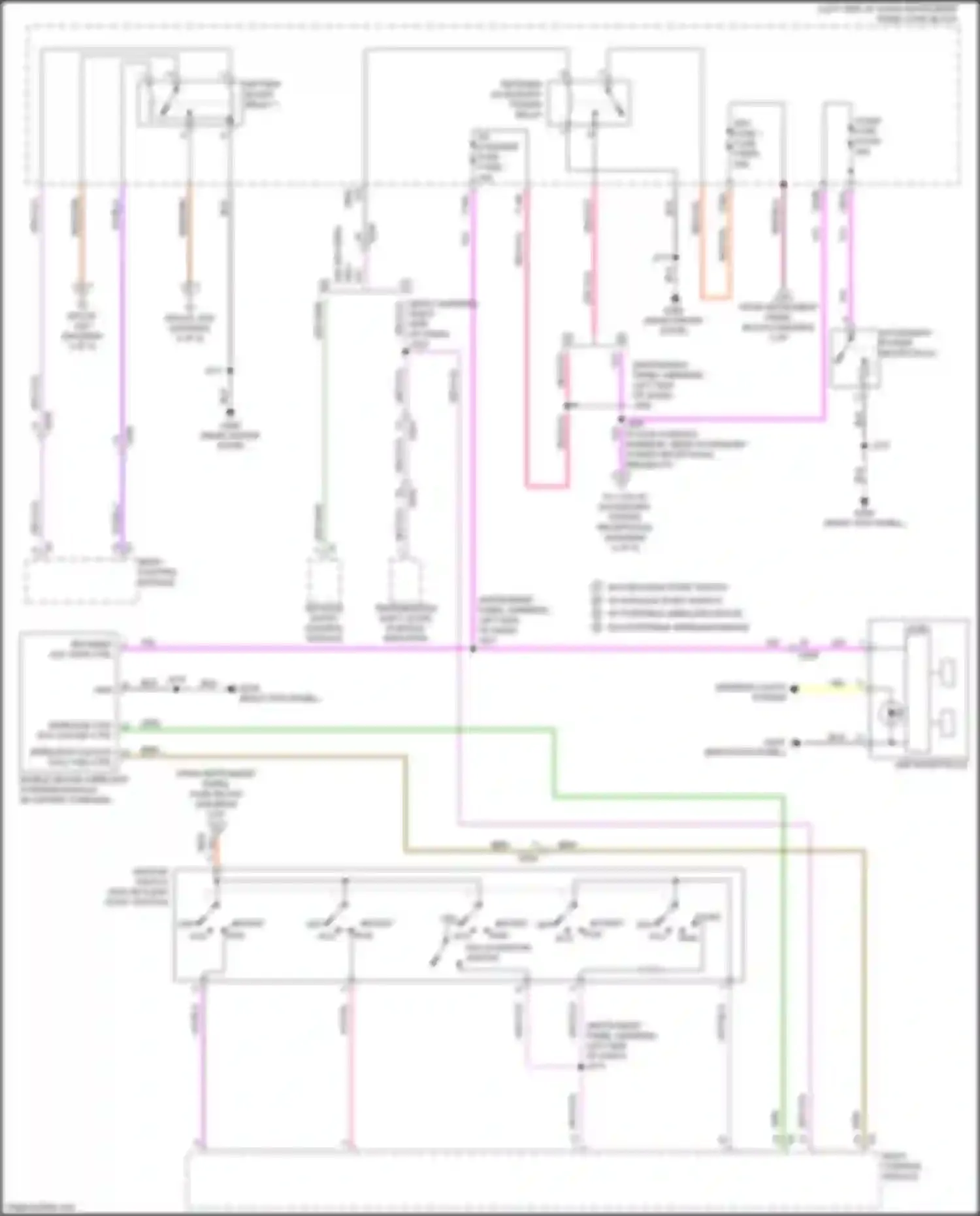 Wiring diagram transmission shift lever position indicator for Chevrolet TrailBlazer II facelift (2017-2024) (6 of 6)