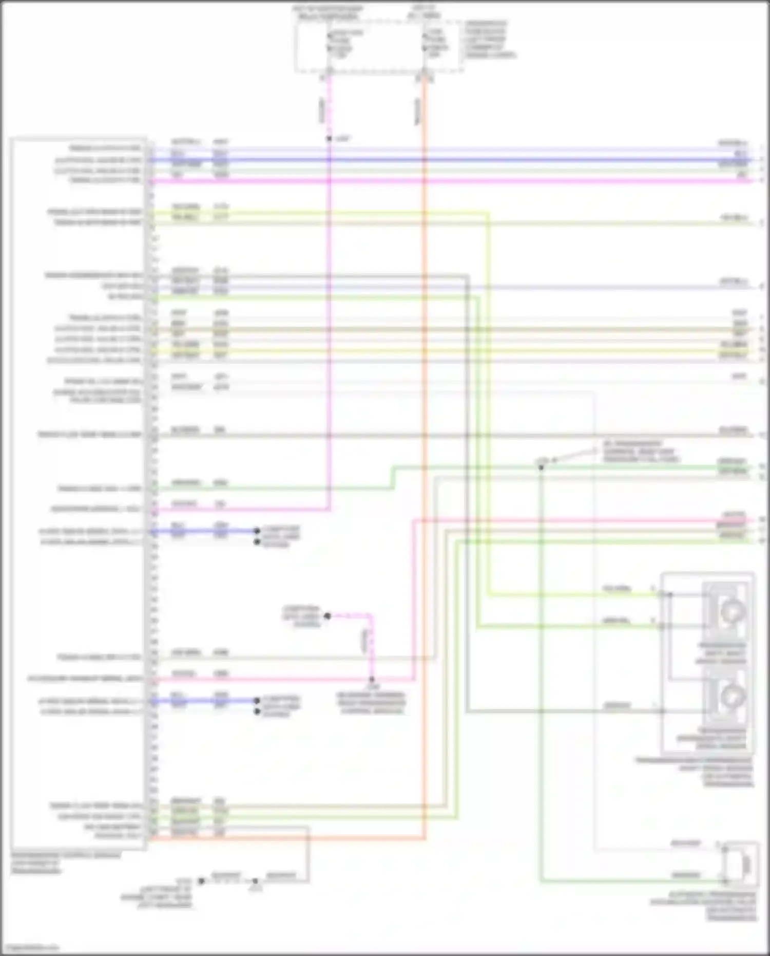 Wiring diagram underhood fuse block for Chevrolet TrailBlazer II facelift (2017-2024) (23 of 45)