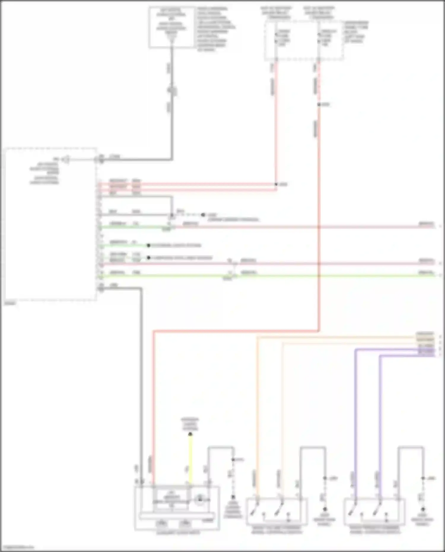 TrailBlazer Chevrolet III (2019-2024): Radio circuit, low level w/ active noise (1 of 4)