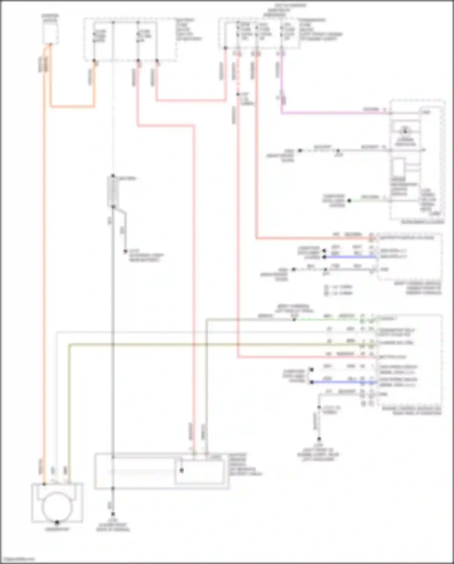 Wiring diagram charge ind ctrl for Chevrolet TrailBlazer III (2019-2024) (2 of 2)