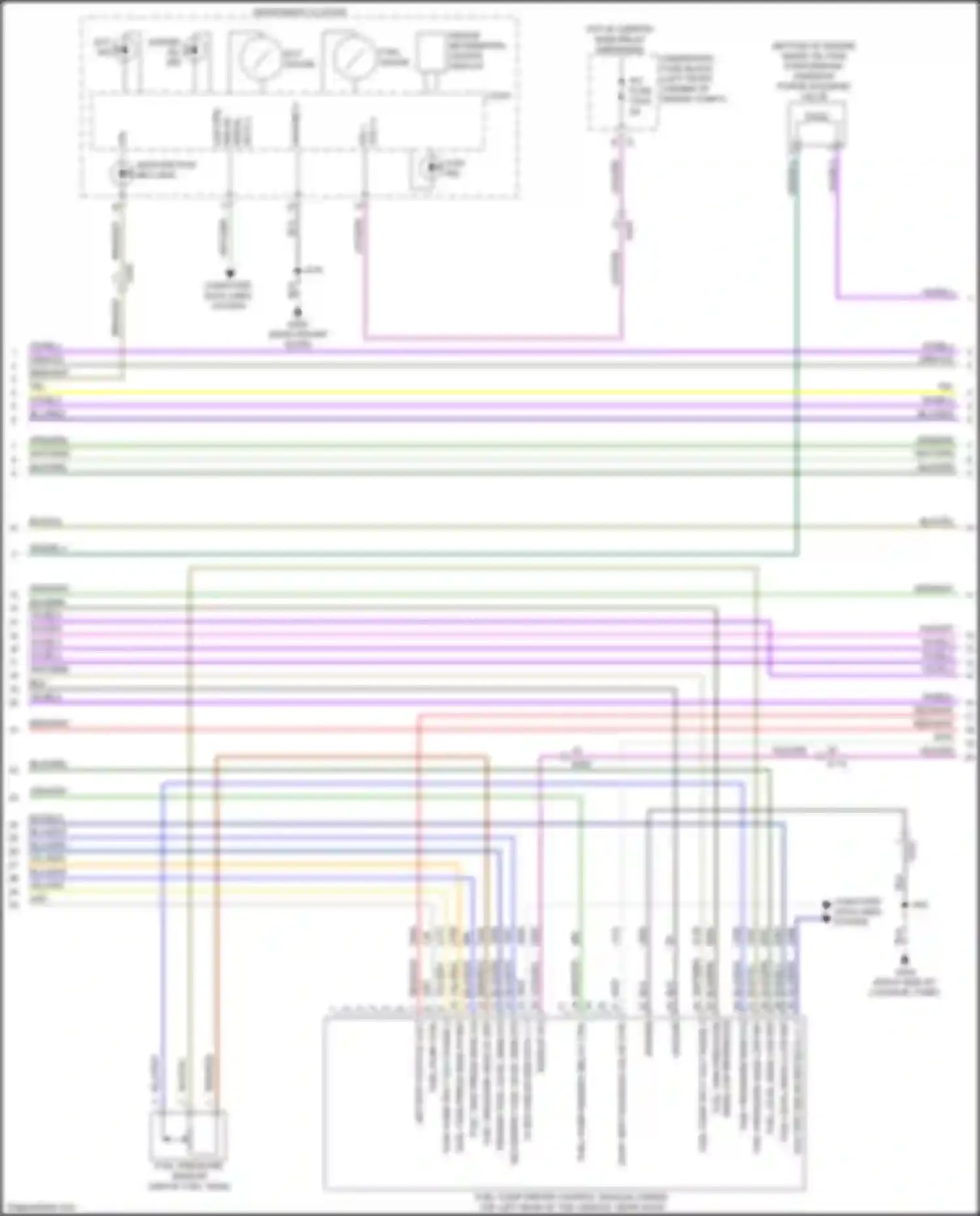 Wiring diagram ect ind for Chevrolet TrailBlazer III (2019-2024) (1 of 2)