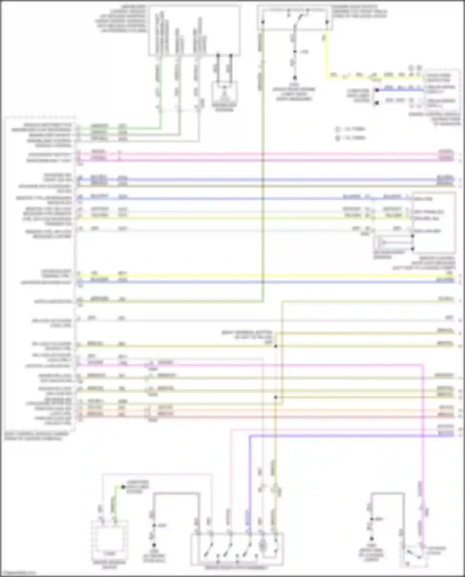 Wiring diagram engine control module for Chevrolet TrailBlazer III (2019-2024) (2 of 17)