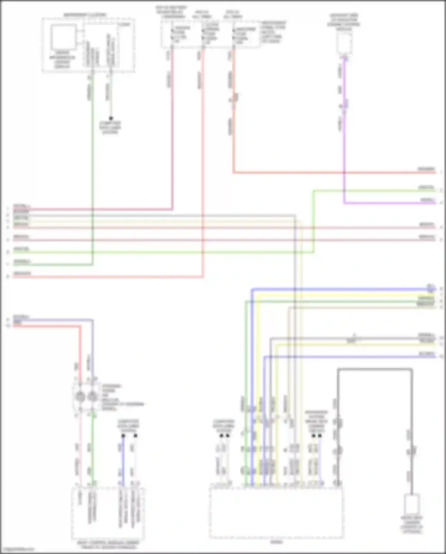 Wiring diagram grn/blk for Chevrolet TrailBlazer III (2019-2024) (14 of 48)