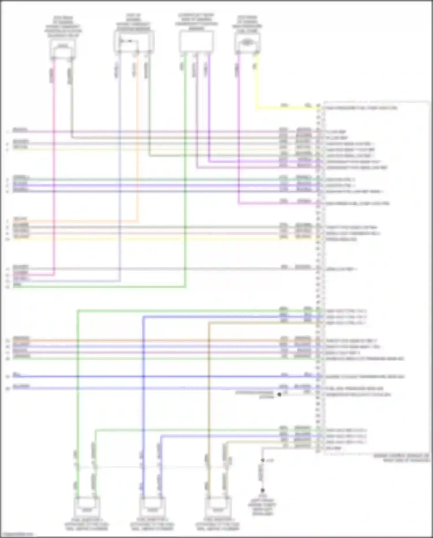 Wiring diagram high volt ctrl cyl 3 for Chevrolet TrailBlazer III (2019-2024) (1 of 1)