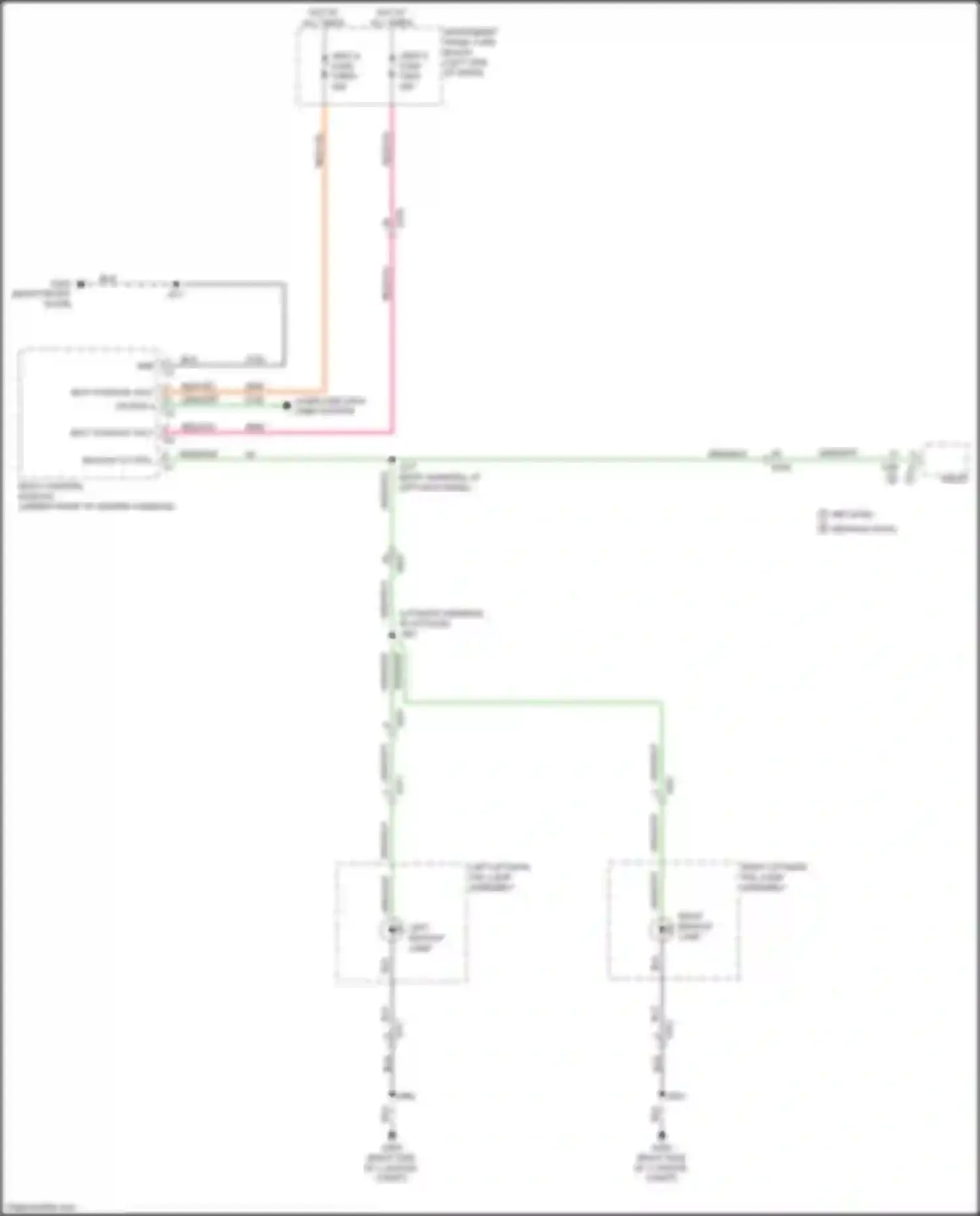 Wiring diagram lin bus 4 for Chevrolet TrailBlazer III (2019-2024) (1 of 7)