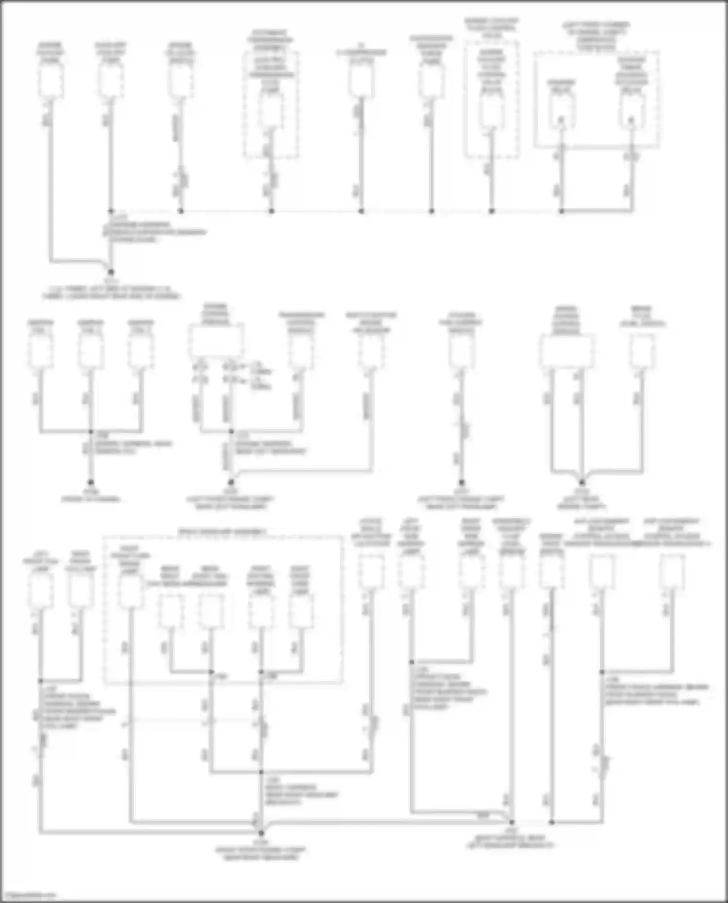 Wiring diagram multi-function intake air sensor for Chevrolet TrailBlazer III (2019-2024) (1 of 3)