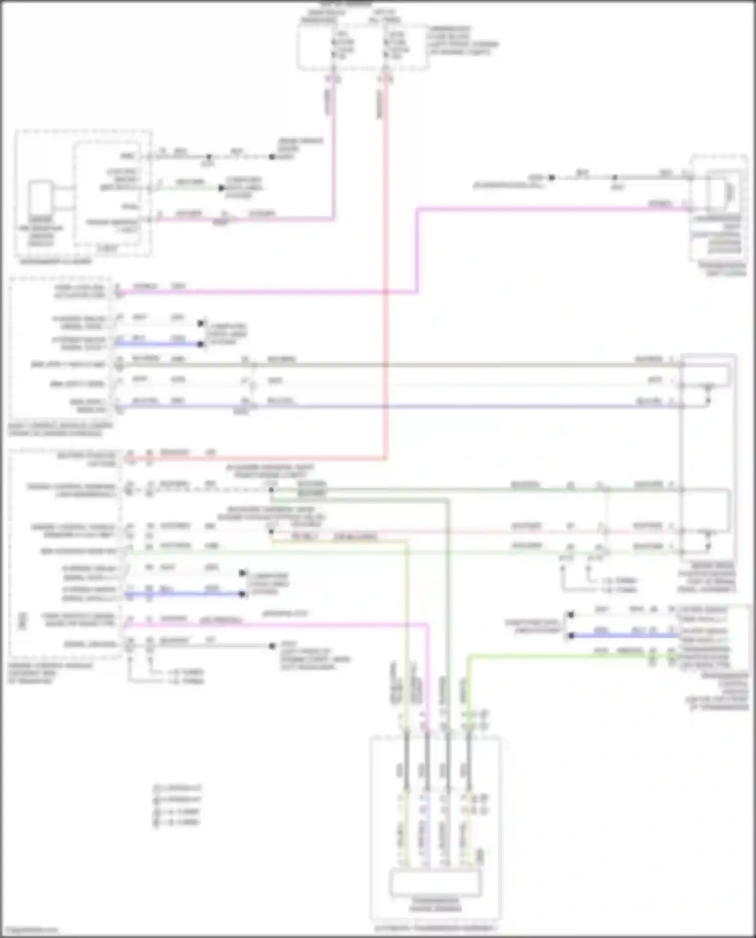 Wiring diagram park lock sol actuator ctrl for Chevrolet TrailBlazer III (2019-2024) (1 of 1)