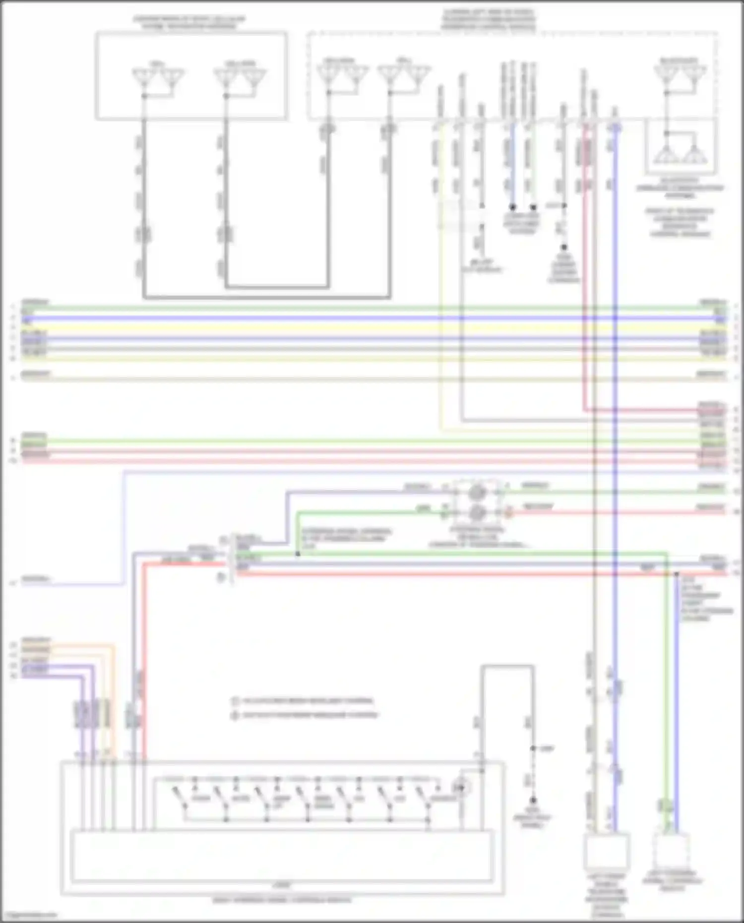Wiring diagram red for Chevrolet TrailBlazer III (2019-2024) (29 of 29)