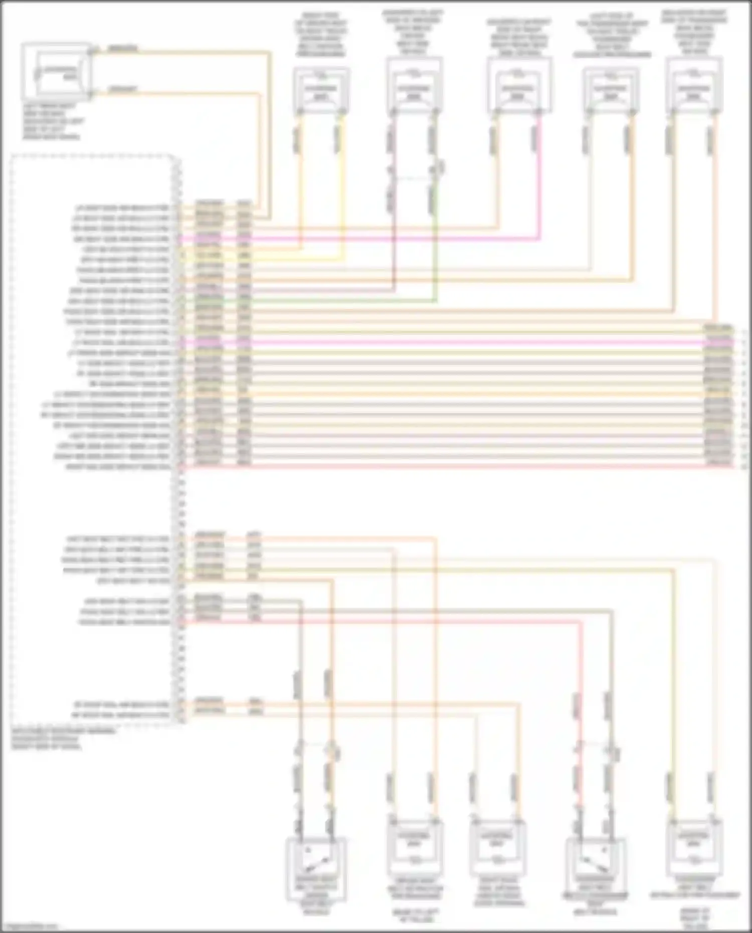 Wiring diagram rf impact discriminating sens sig for Chevrolet TrailBlazer III (2019-2024) (1 of 1)