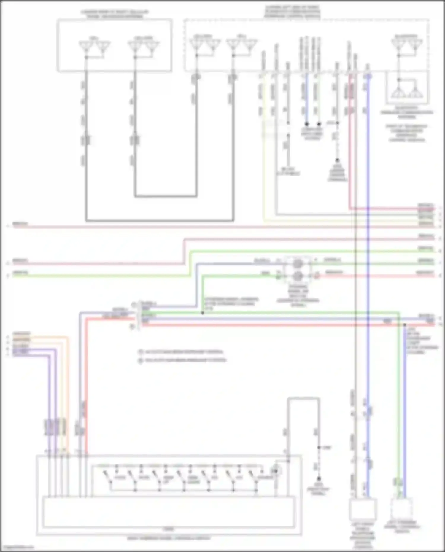 Wiring diagram telematics communication interface control module for Chevrolet TrailBlazer III (2019-2024) (2 of 13)