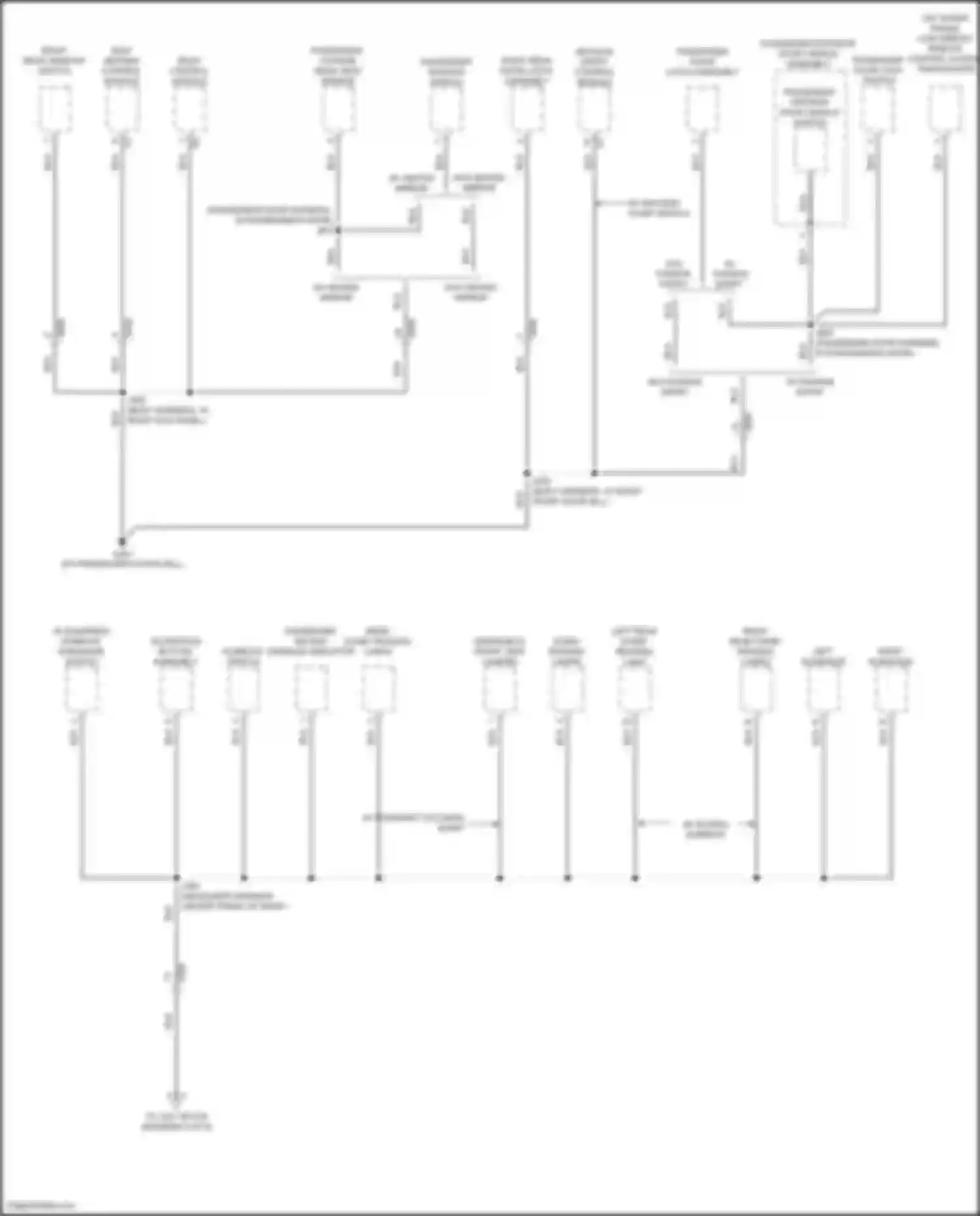 Wiring diagram uhf short range low energy remote control access transceiver for Chevrolet TrailBlazer III (2019-2024) (3 of 5)