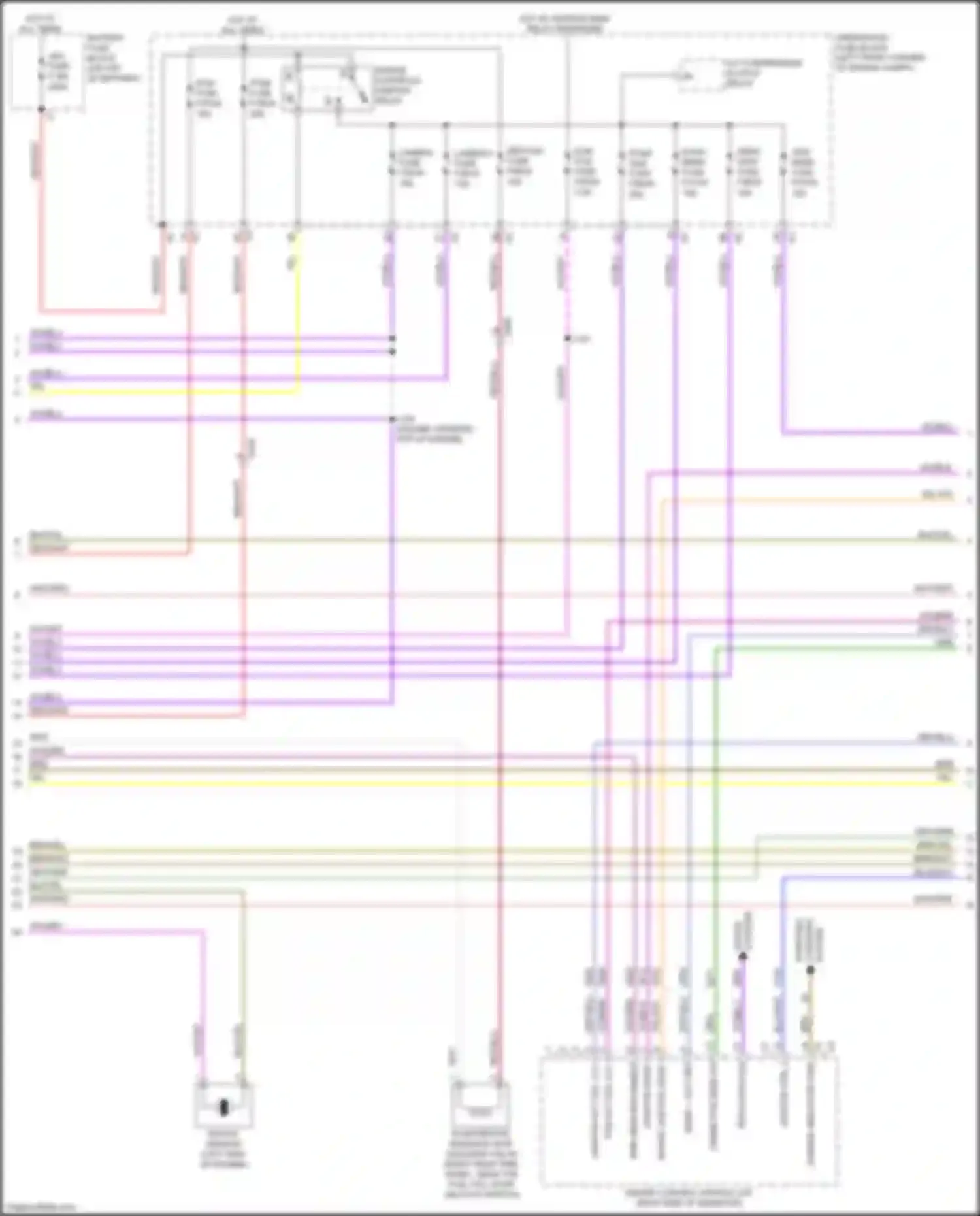 Wiring diagram vio/blk for Chevrolet TrailBlazer III (2019-2024) (13 of 17)