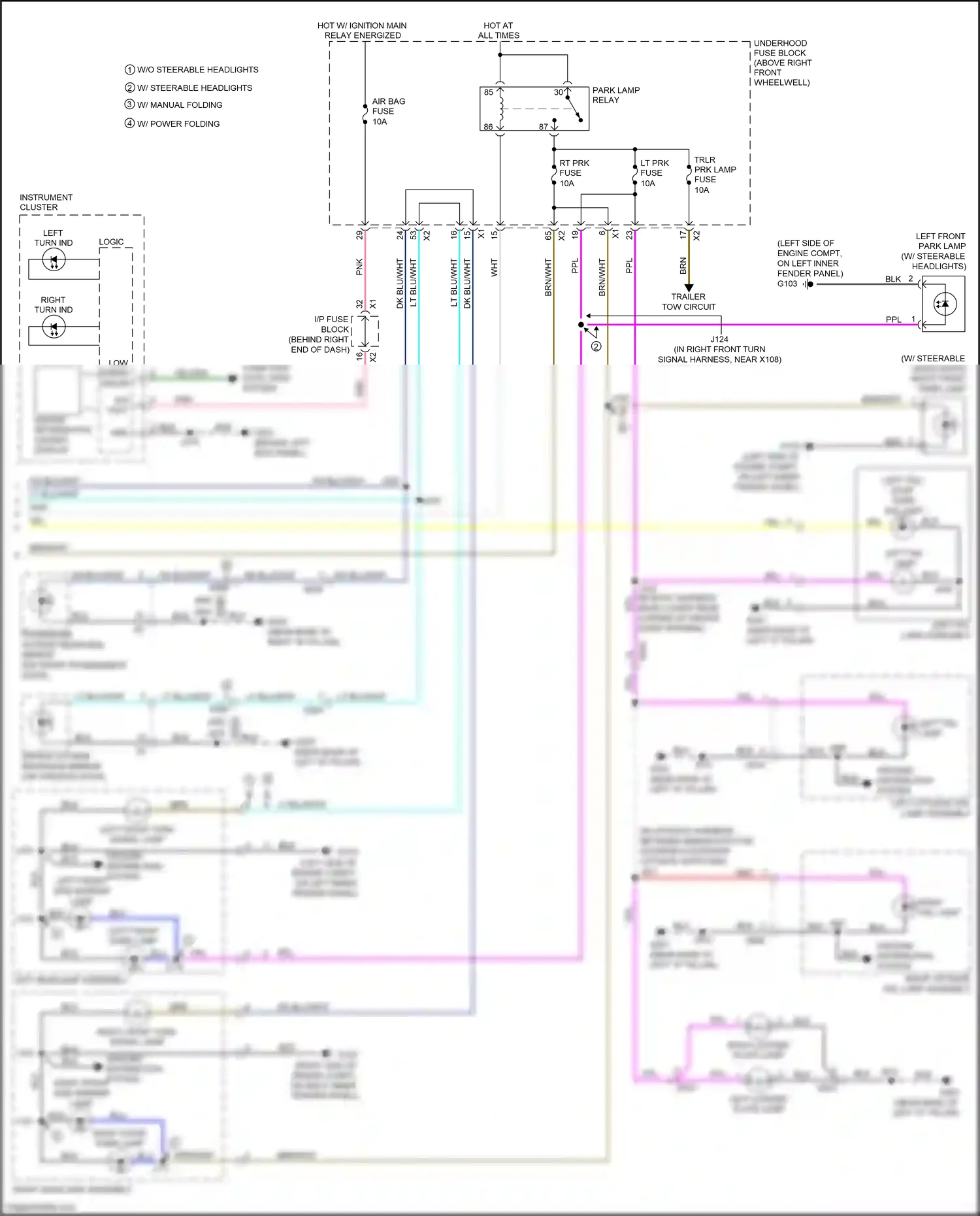 Chevrolet Traverse I facelift (2012-2017) brn wiring diagram  (6 of 50)