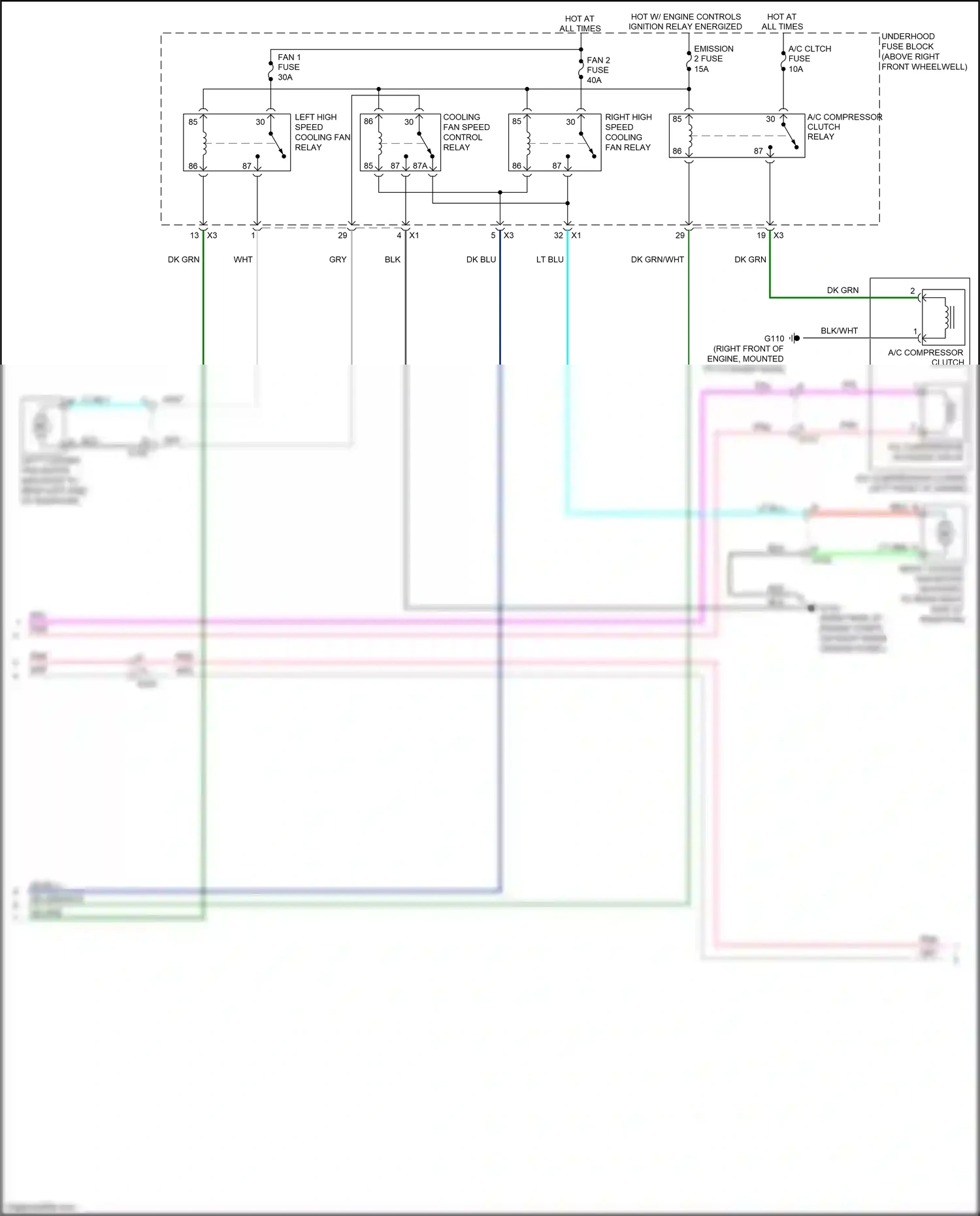 Chevrolet Traverse I facelift (2012-2017) dk blu wiring diagram  (32 of 50)