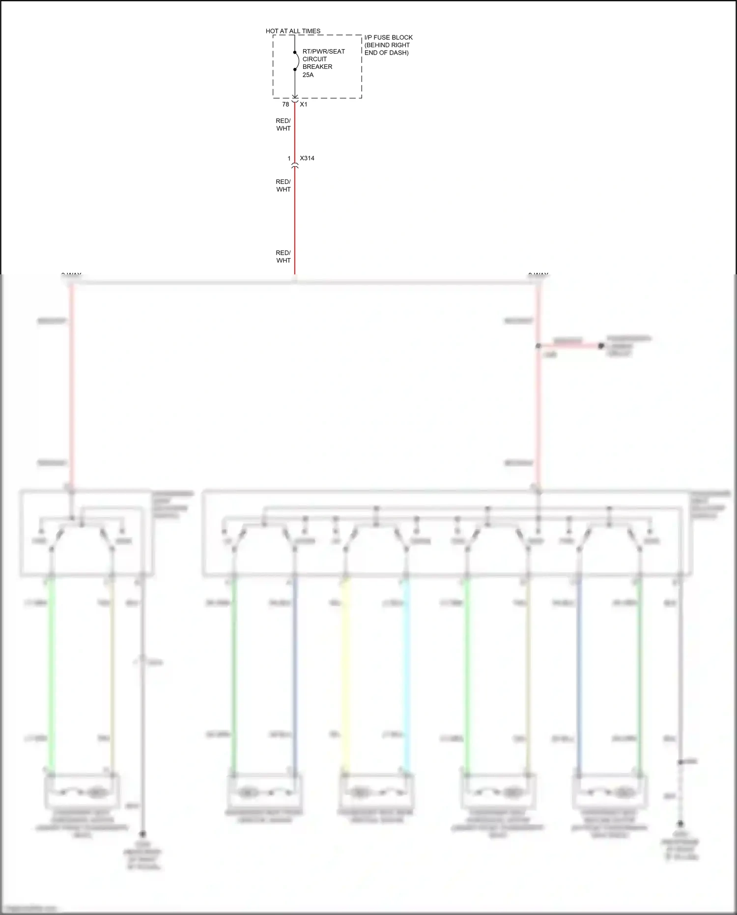 Chevrolet Traverse I facelift (2012-2017) dk grn wiring diagram  (19 of 76)