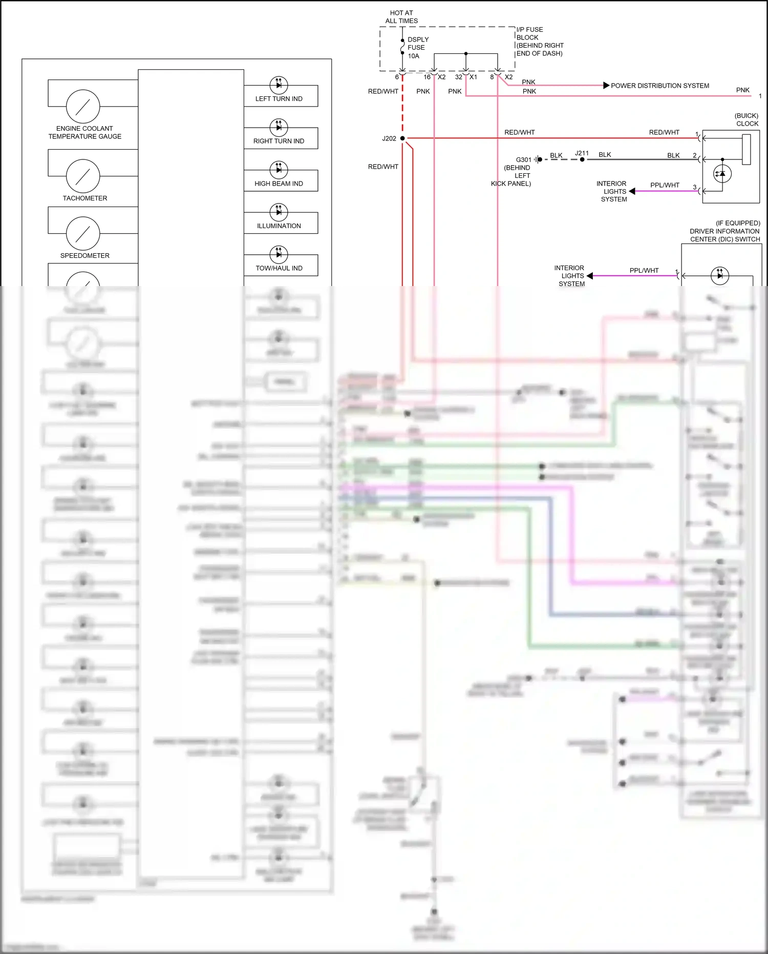 Chevrolet Traverse I facelift (2012-2017) mil ctrl wiring diagram  (1 of 2)