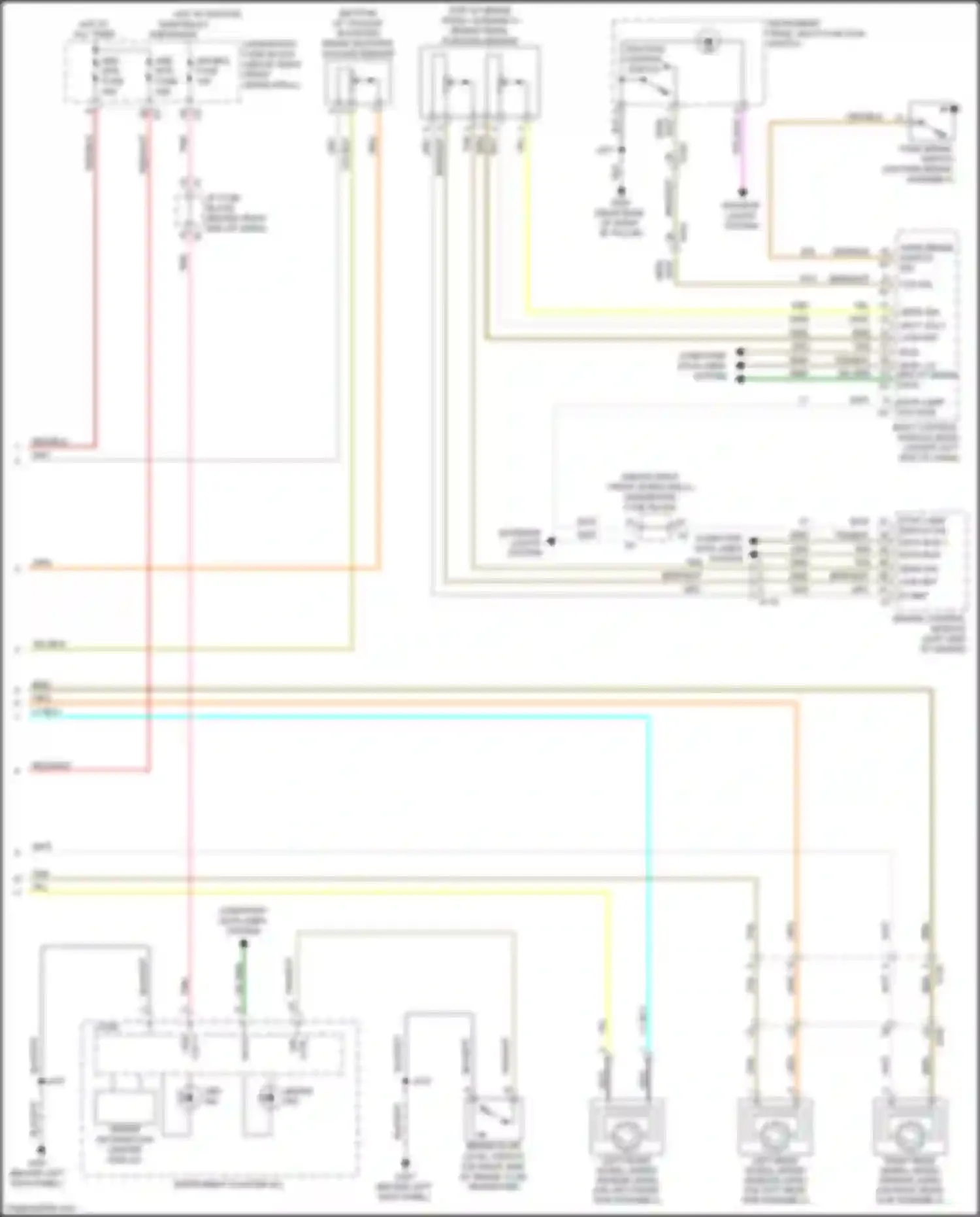 Wiring diagram red/blk for Chevrolet Traverse I facelift (2012-2017) (2 of 8)