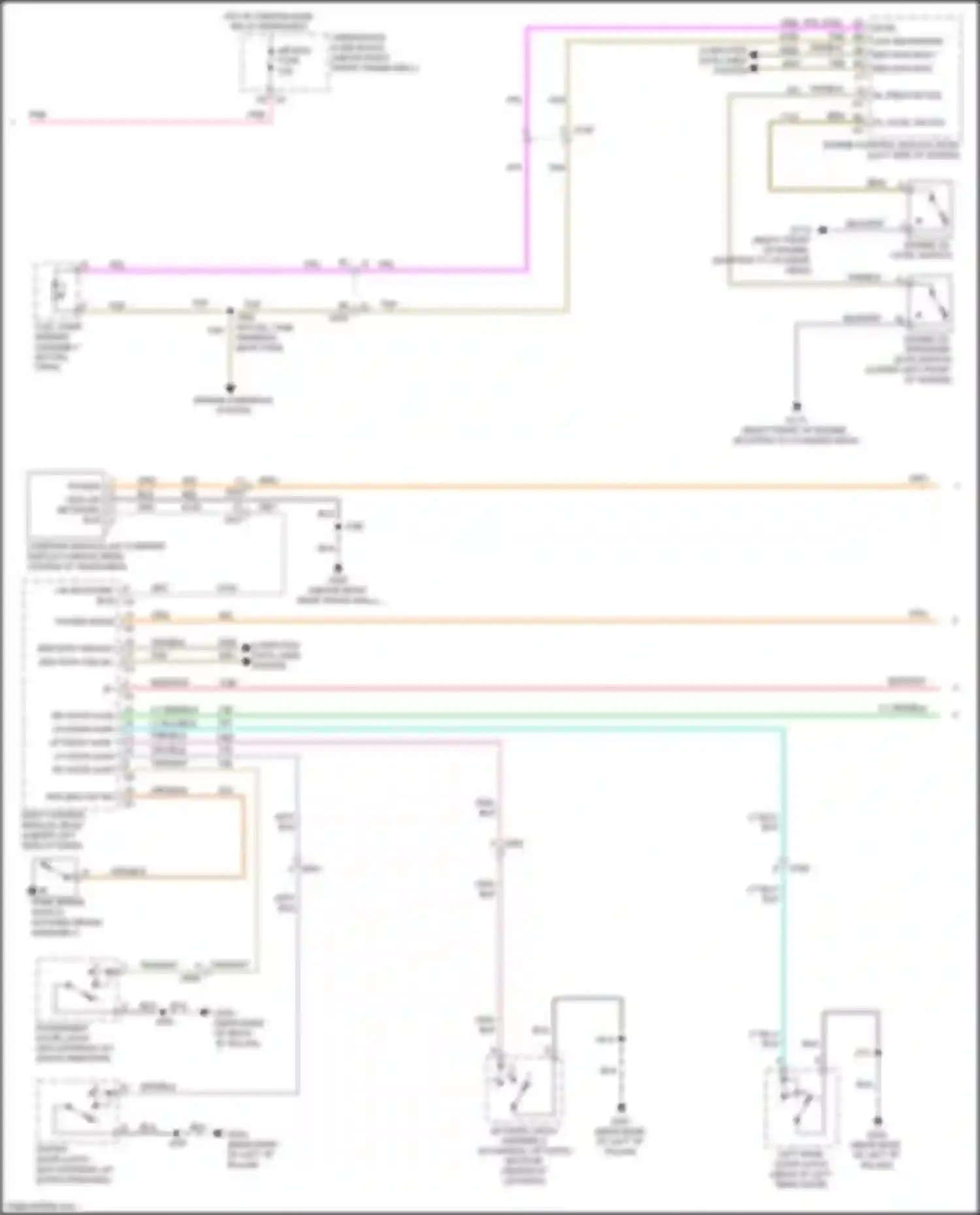 Wiring diagram ser data bus - for Chevrolet Traverse I facelift (2012-2017) (3 of 4)