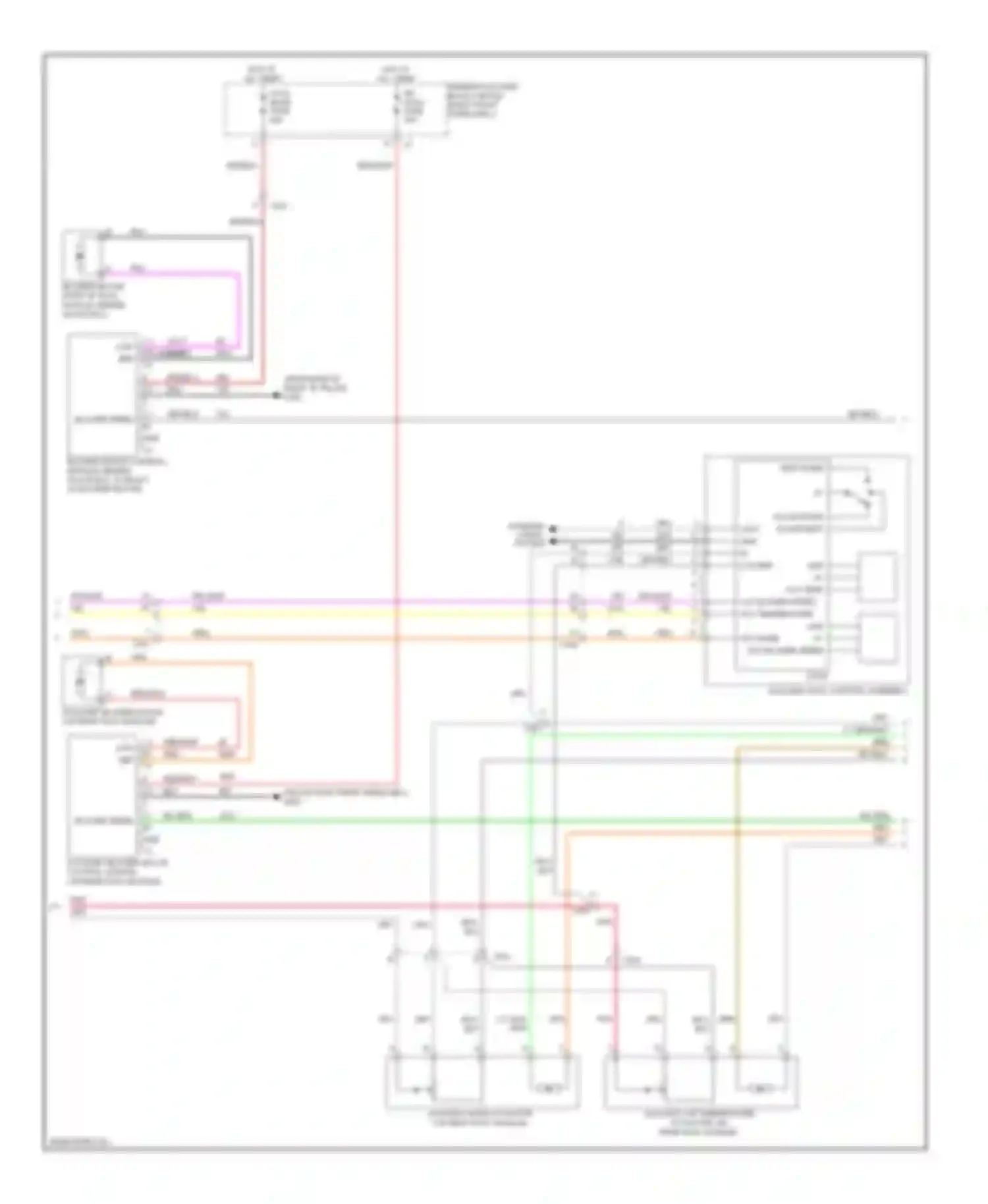 Traverse Chevrolet I (2008-2012): Manual a/c circuit (3 of 4)