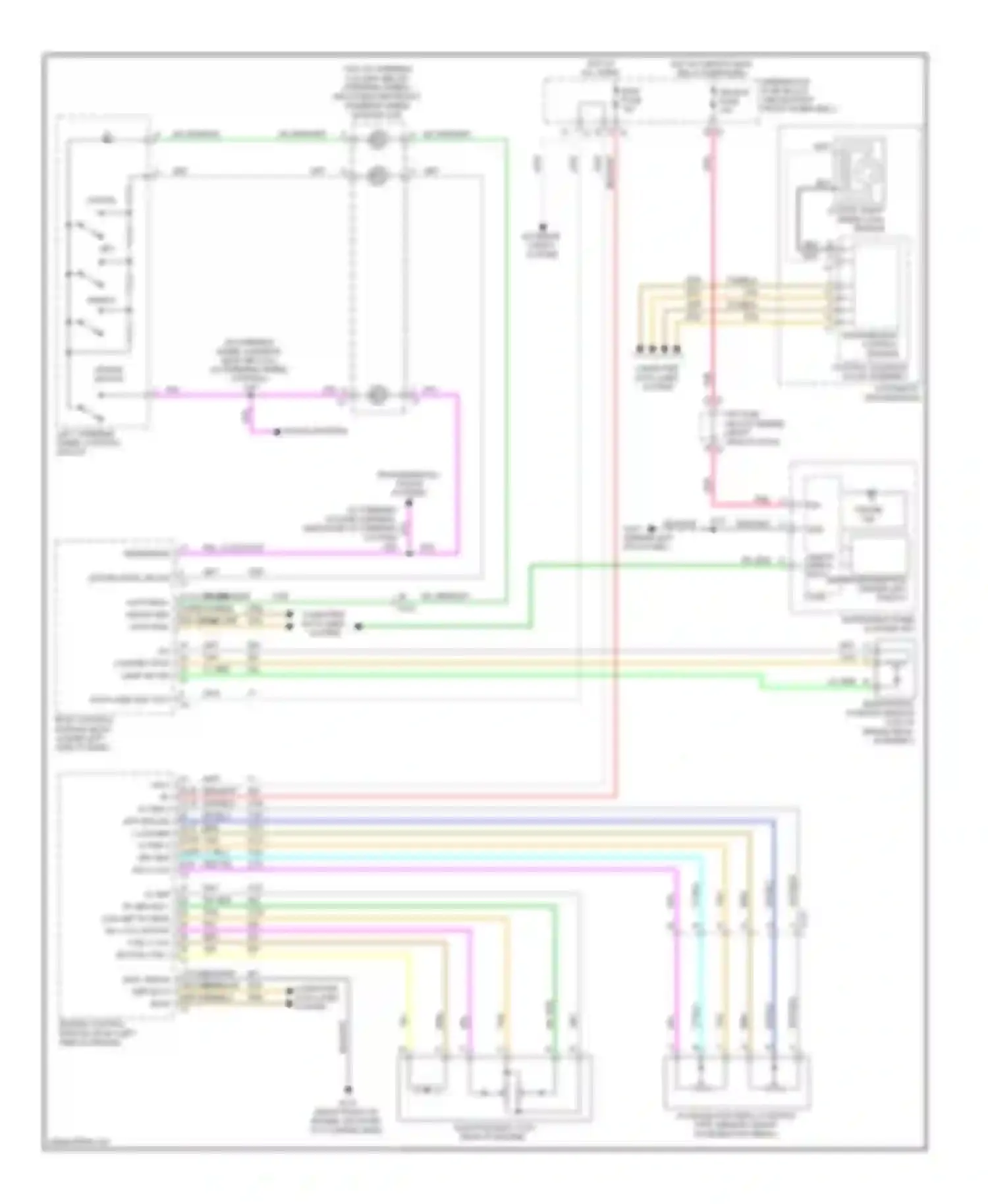 Traverse Chevrolet I (2008-2012): Cruise control circuit