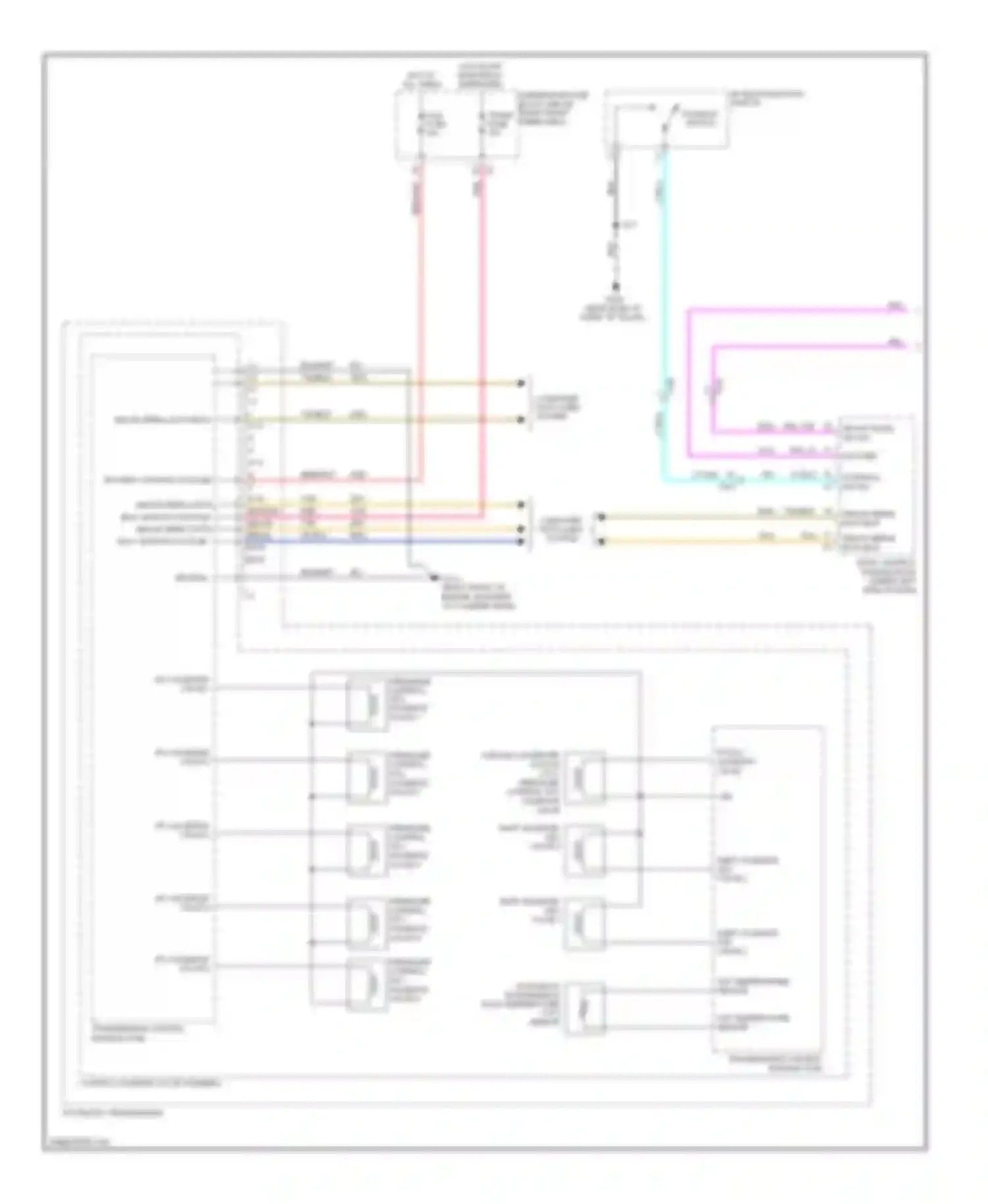 Traverse Chevrolet I (2008-2012): A/t circuit (1 of 2)