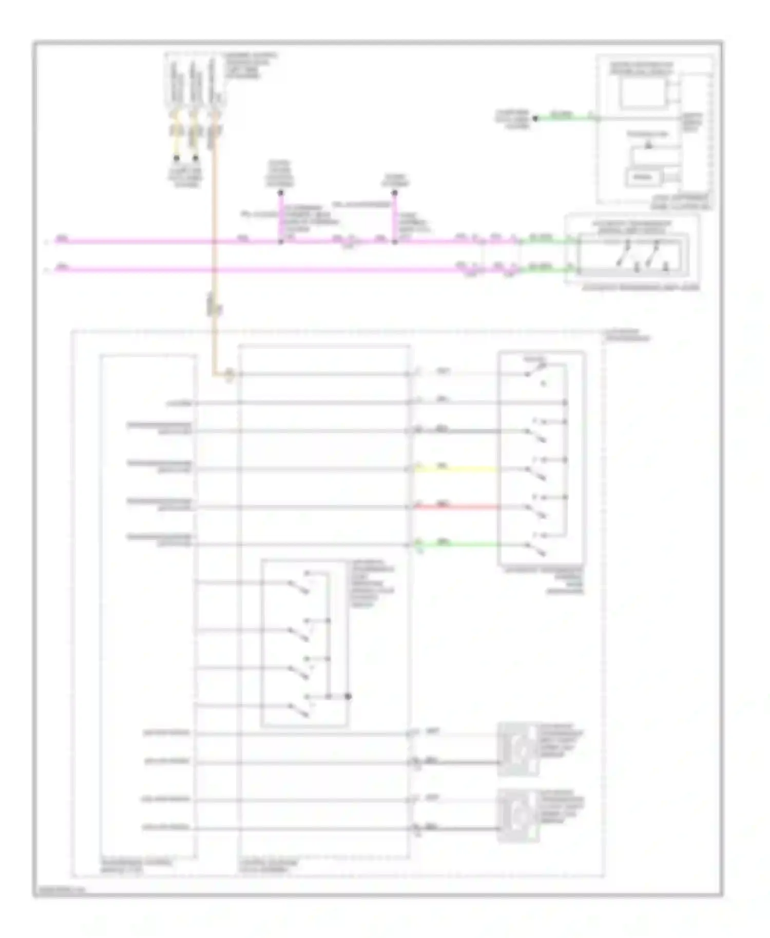 Traverse Chevrolet I (2008-2012): A/t circuit (2 of 2)