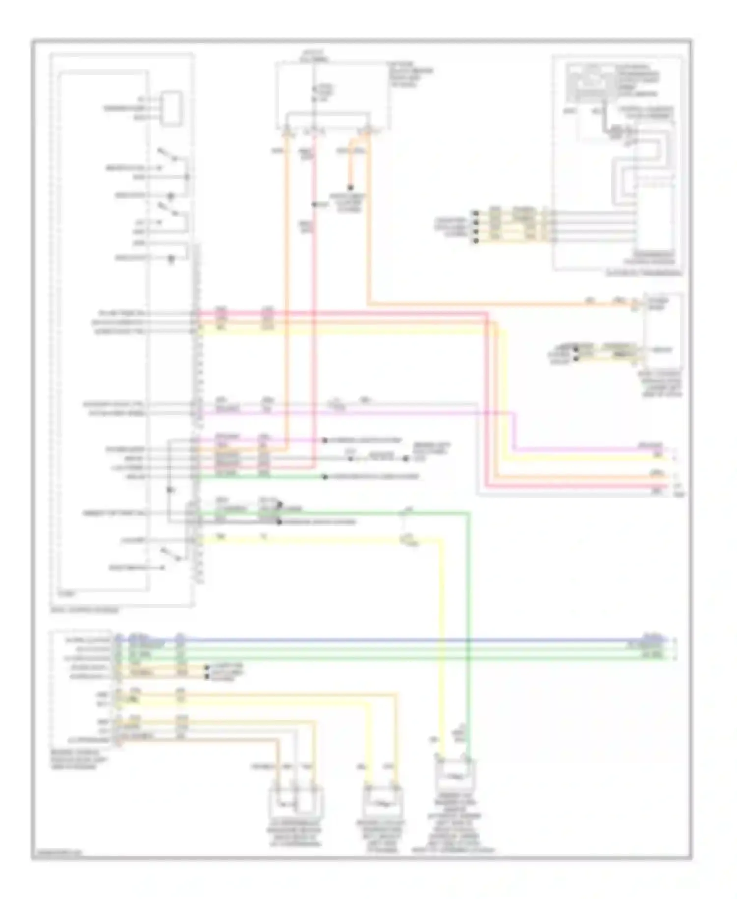 Wiring diagram control solenoid valve assembly for Chevrolet Traverse I (2008-2012) (5 of 11)