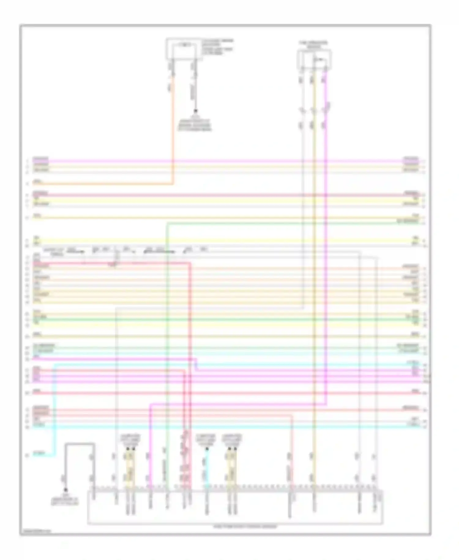 Wiring diagram gry/wht for Chevrolet Traverse I (2008-2012) (4 of 5)