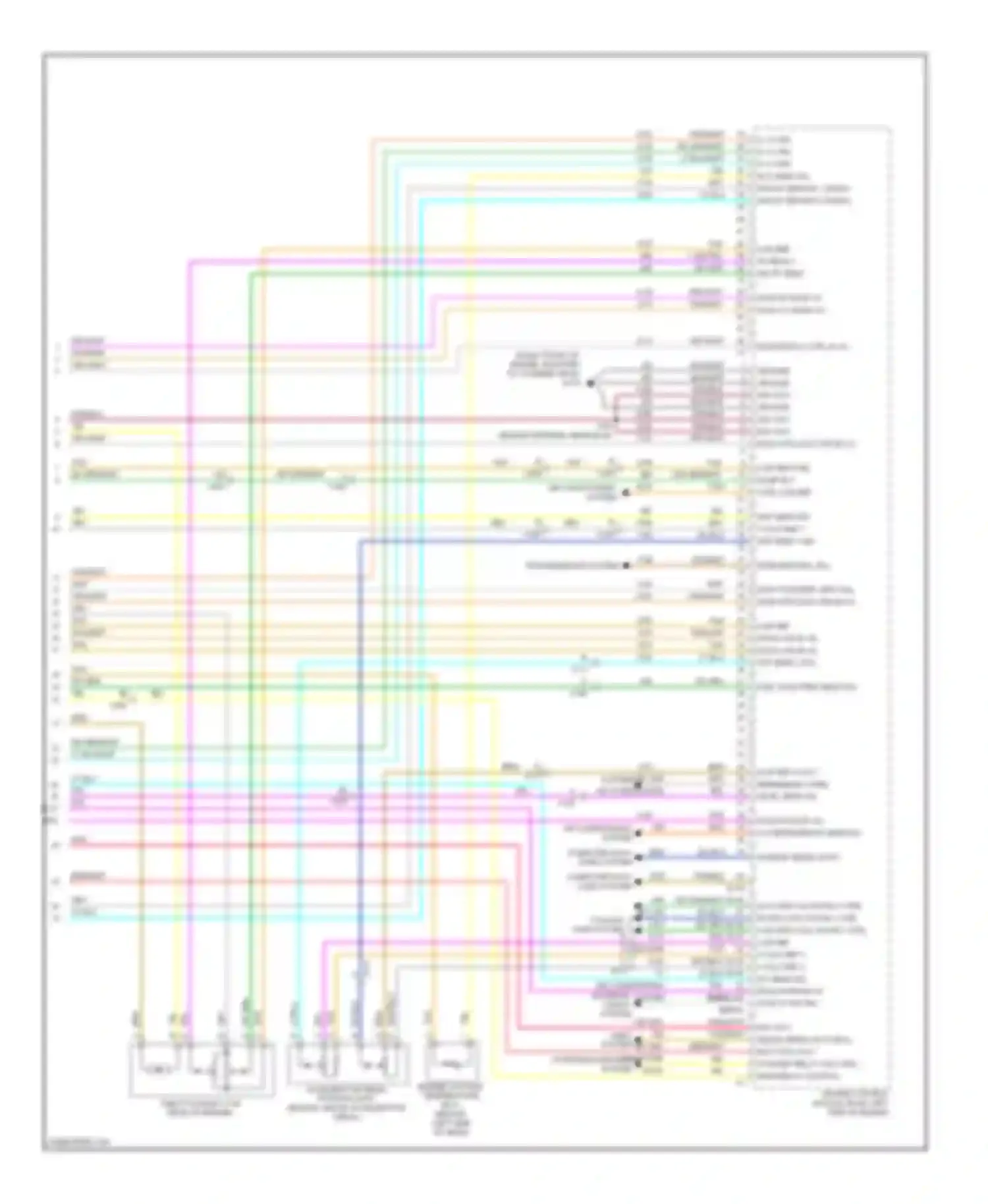 Wiring diagram park/neutral sig for Chevrolet Traverse I (2008-2012) (1 of 1)