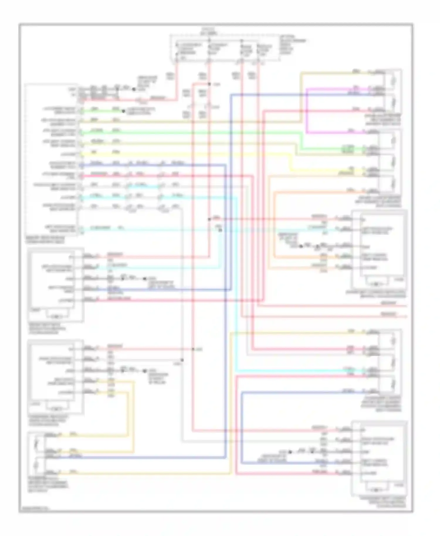 Wiring diagram pnk for Chevrolet Traverse I (2008-2012) (21 of 44)