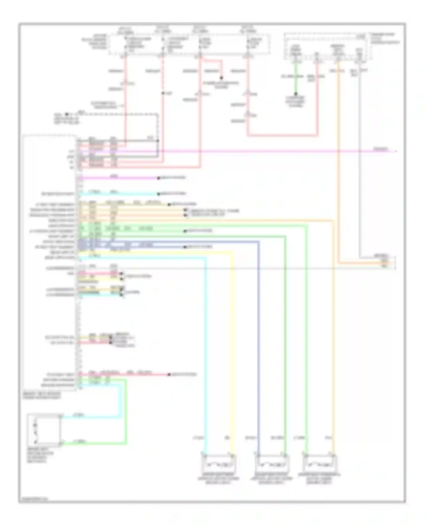 Wiring diagram wht for Chevrolet Traverse I (2008-2012) (31 of 72)