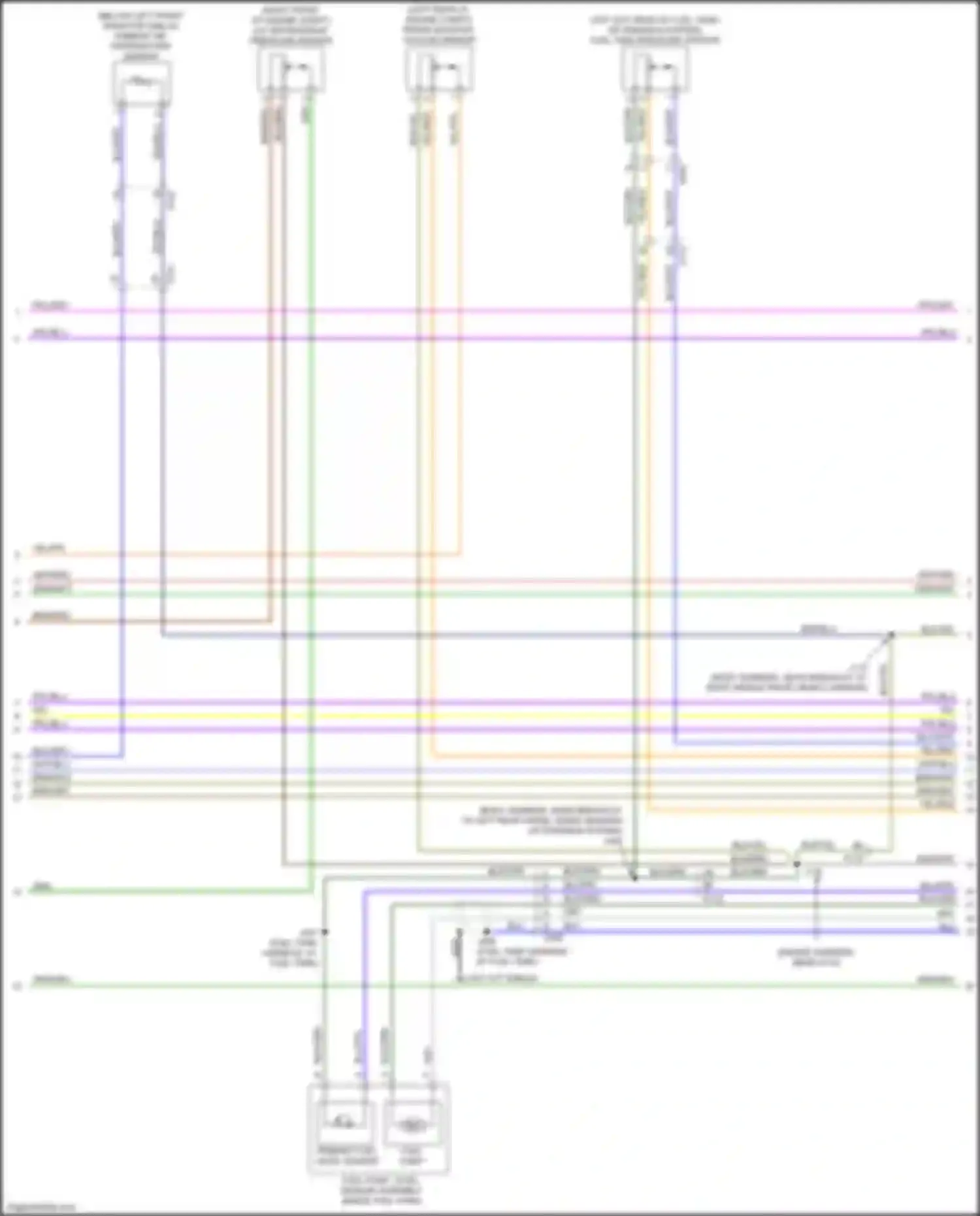 Wiring diagram a/c refrigerant pressure sensor for Chevrolet Traverse II (2017-2021) (3 of 4)