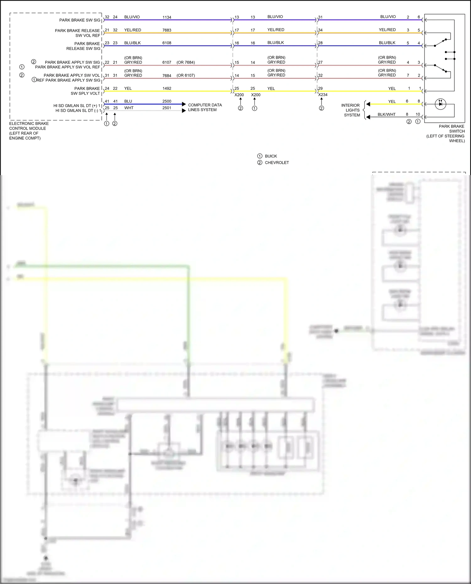 Chevrolet Traverse II (2017-2021) blk wiring diagram  (39 of 134)
