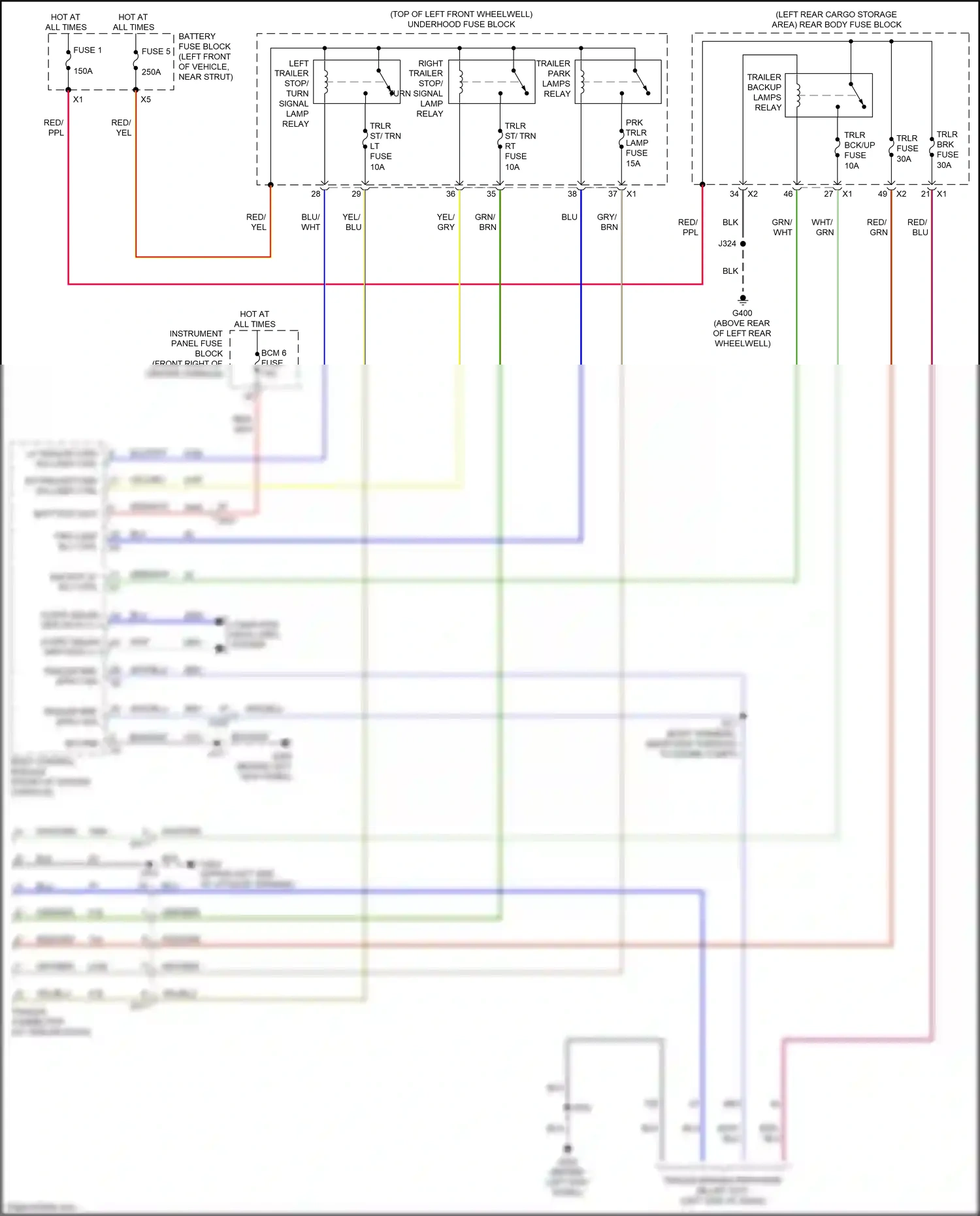 Chevrolet Traverse II (2017-2021) blk wiring diagram  (40 of 134)