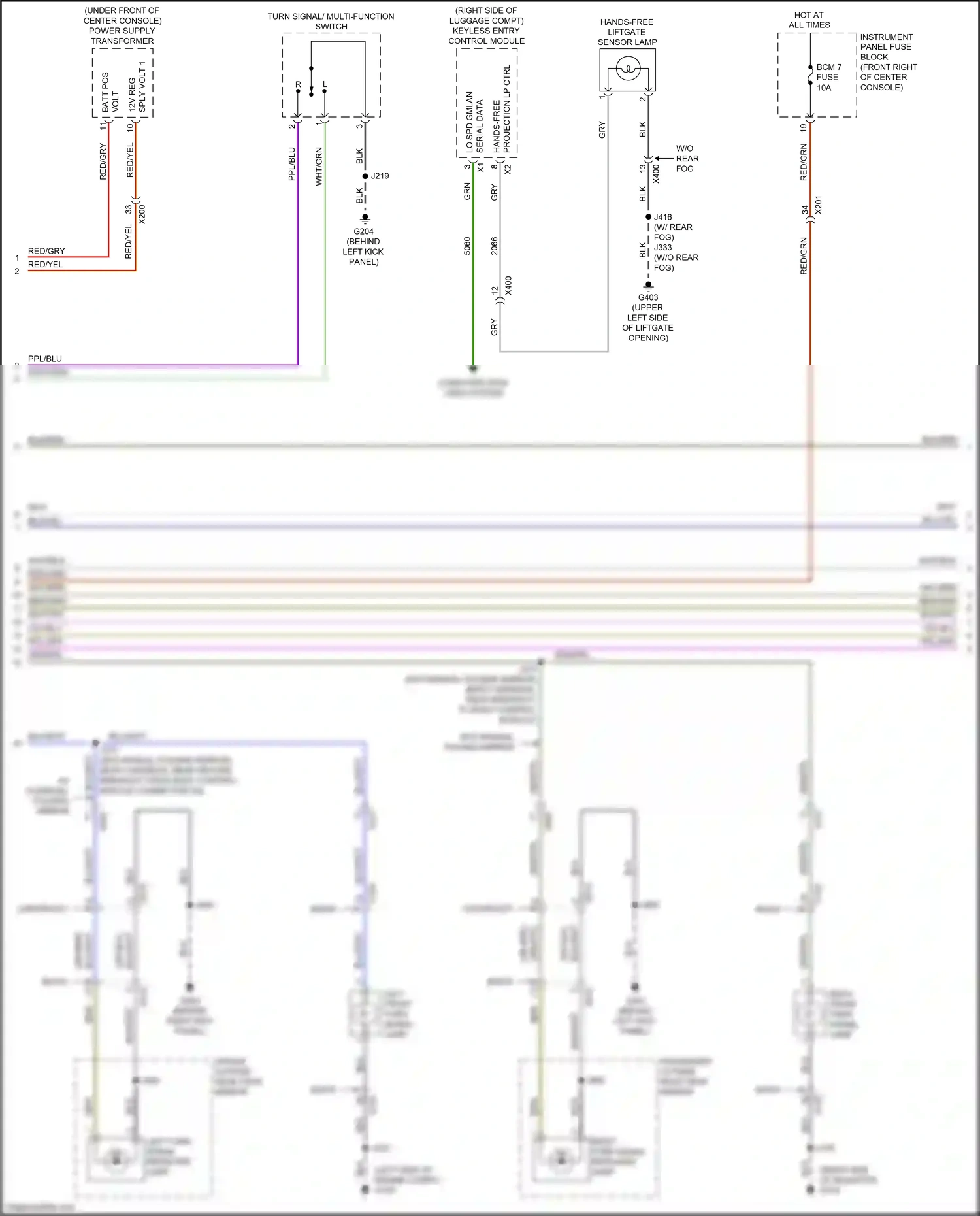Chevrolet Traverse II (2017-2021) blk wiring diagram  (33 of 134)