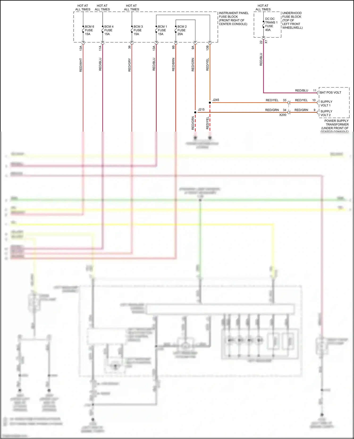 Chevrolet Traverse II (2017-2021) blk wiring diagram  (38 of 134)