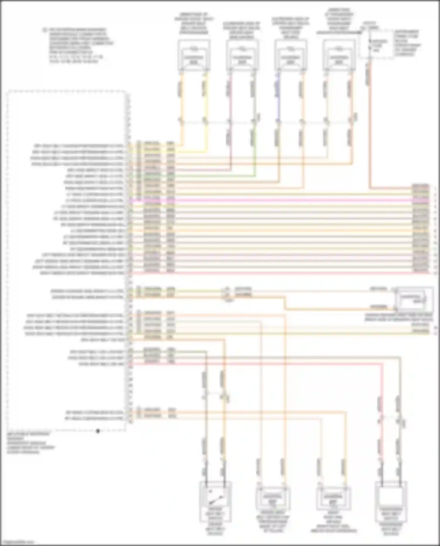 Wiring diagram drv side impact mod hi ctrl for Chevrolet Traverse II (2017-2021) (1 of 1)
