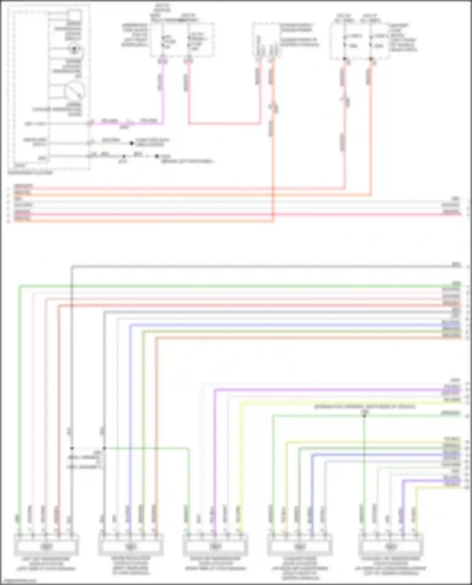 Wiring diagram hot w/ ignition main relay energized for Chevrolet Traverse II (2017-2021) (4 of 16)