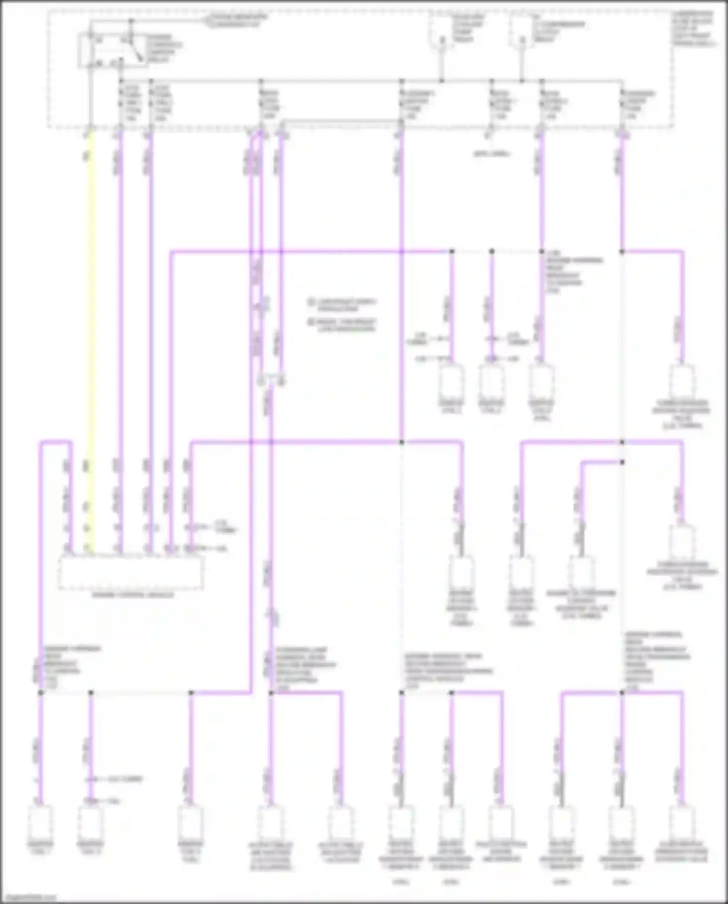 Wiring diagram ignition coil 6 for Chevrolet Traverse II (2017-2021) (2 of 3)