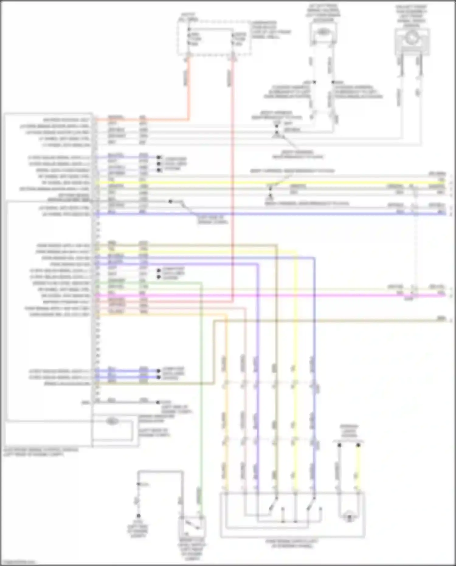 Wiring diagram park brake apply sw sig for Chevrolet Traverse II (2017-2021) (1 of 1)