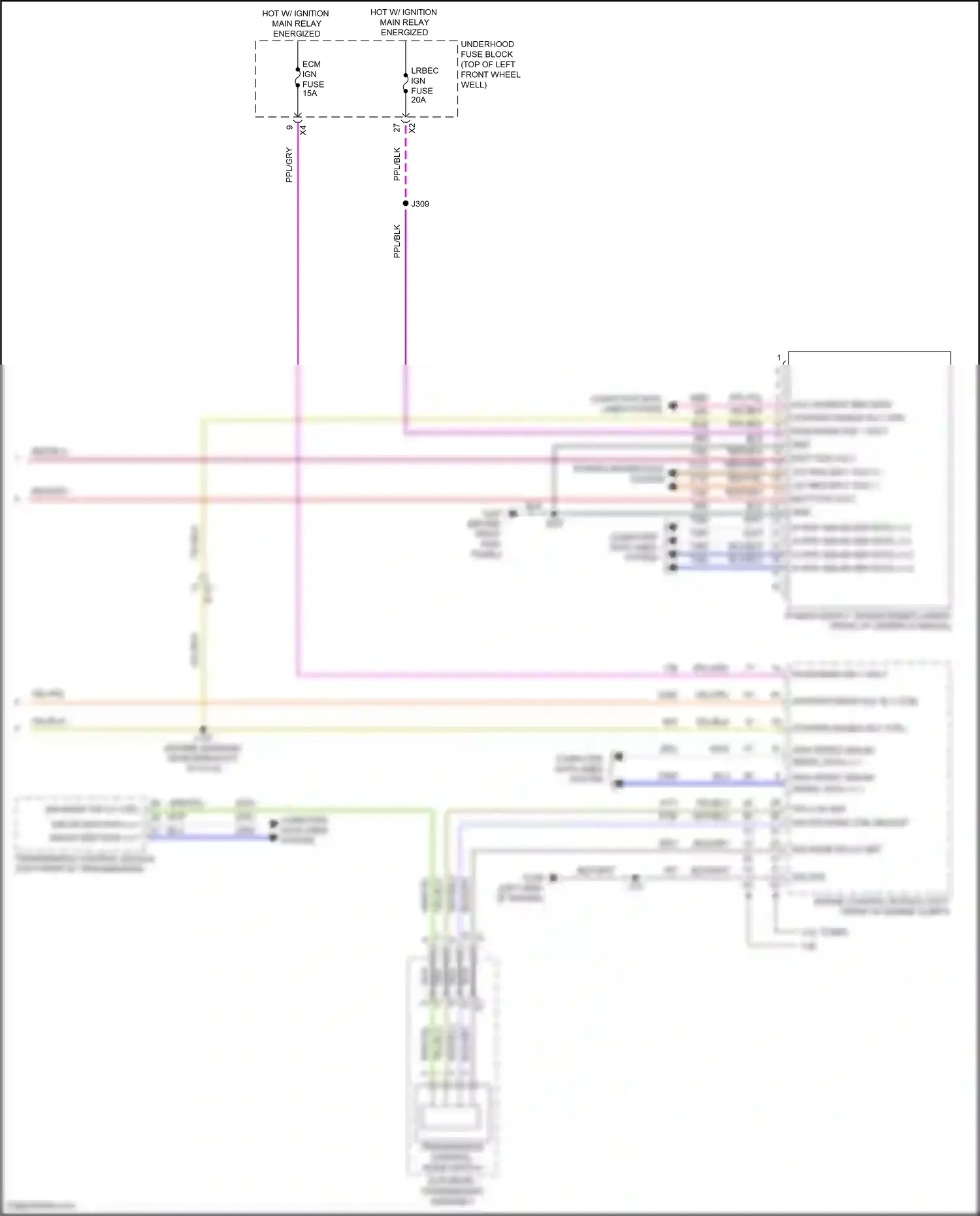 Chevrolet Traverse II (2017-2021) ppl/gry wiring diagram  (20 of 34)
