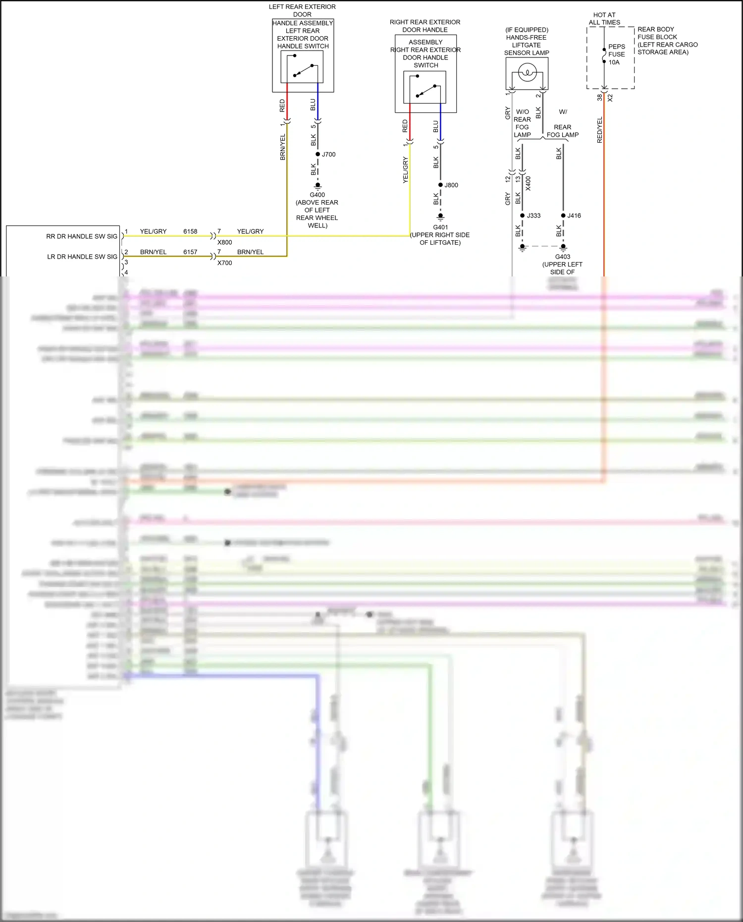 Chevrolet Traverse II (2017-2021) ppl/gry wiring diagram  (8 of 34)