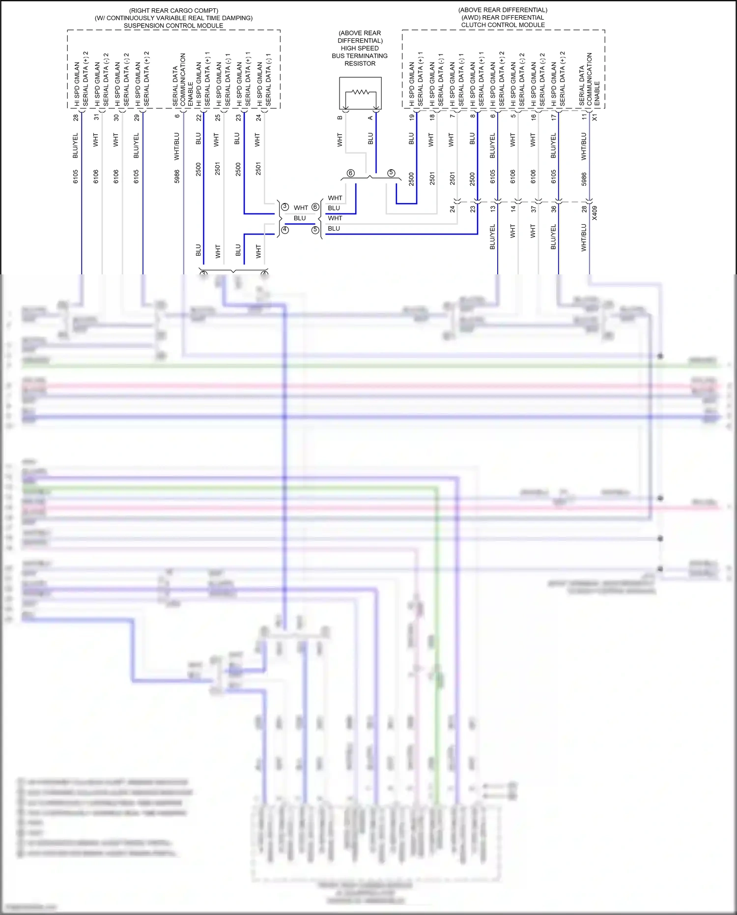 Chevrolet Traverse II (2017-2021) ppl/yel wiring diagram  (15 of 27)